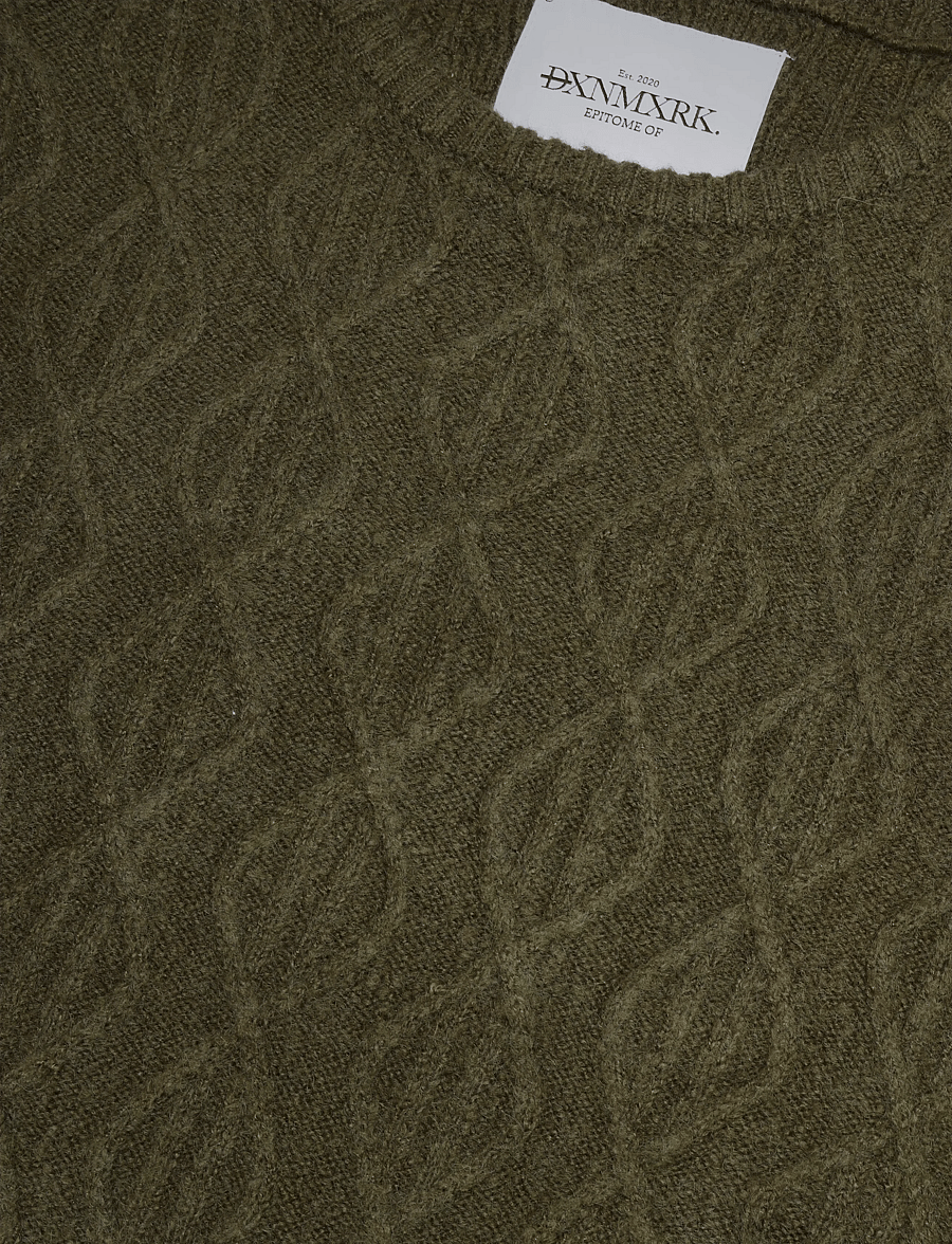 DXNMXRK - DX-Diego - rundhalsad - olive green - 2