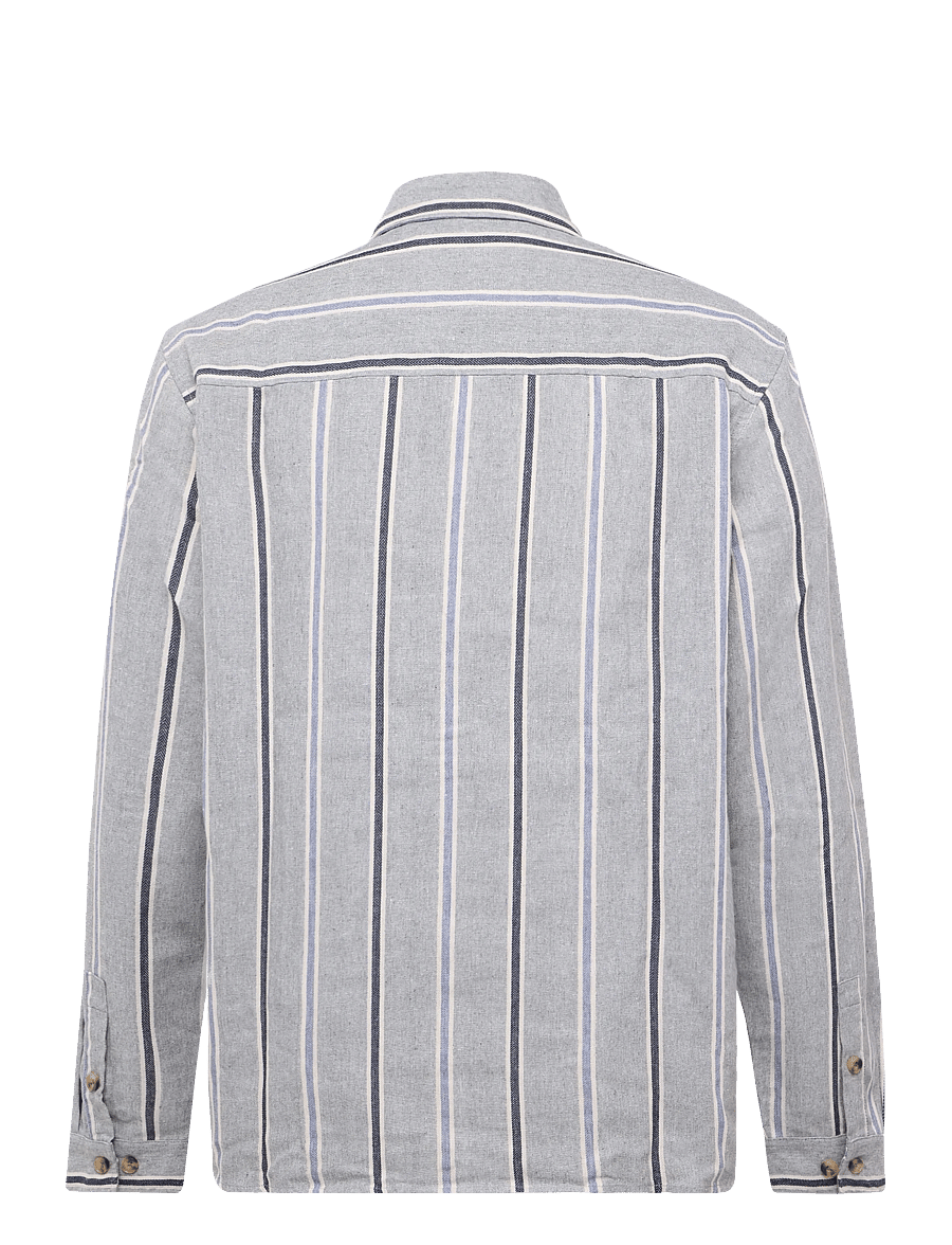 DXNMXRK - DXfranz - gestreifte hemden - grey - 1
