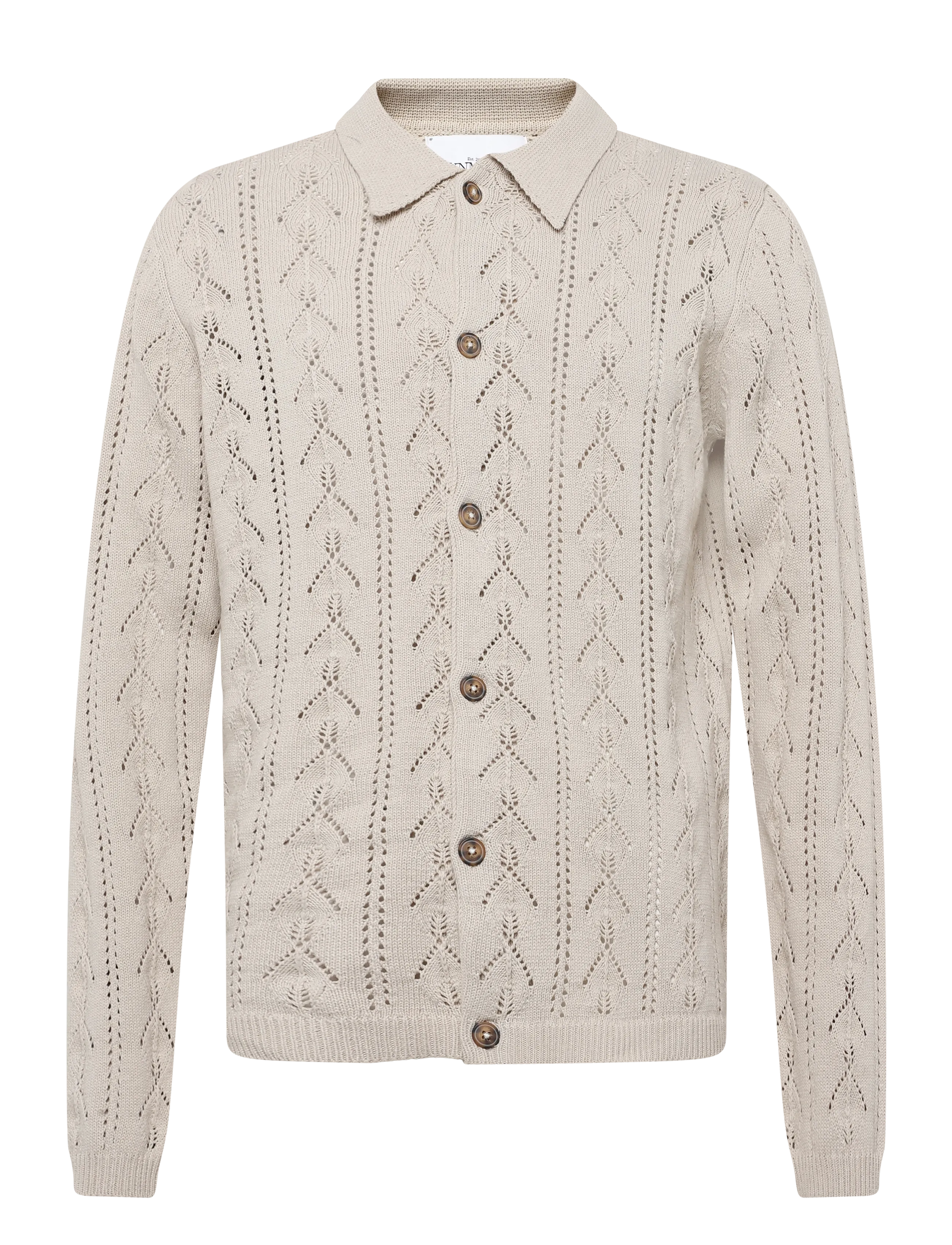 DXNMXRK DXFini - Stickat - STONE / beige