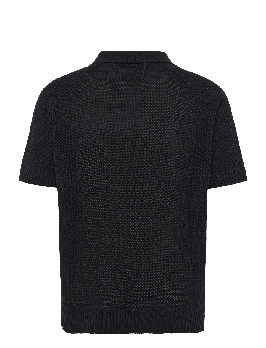 DXNMXRK - DXFamke - stickade pikéer - black - 1