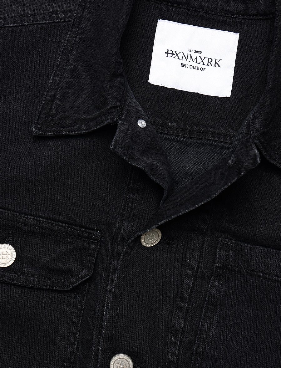 DXNMXRK - Dxfillip - ungefütterte denimjacken - black - 2