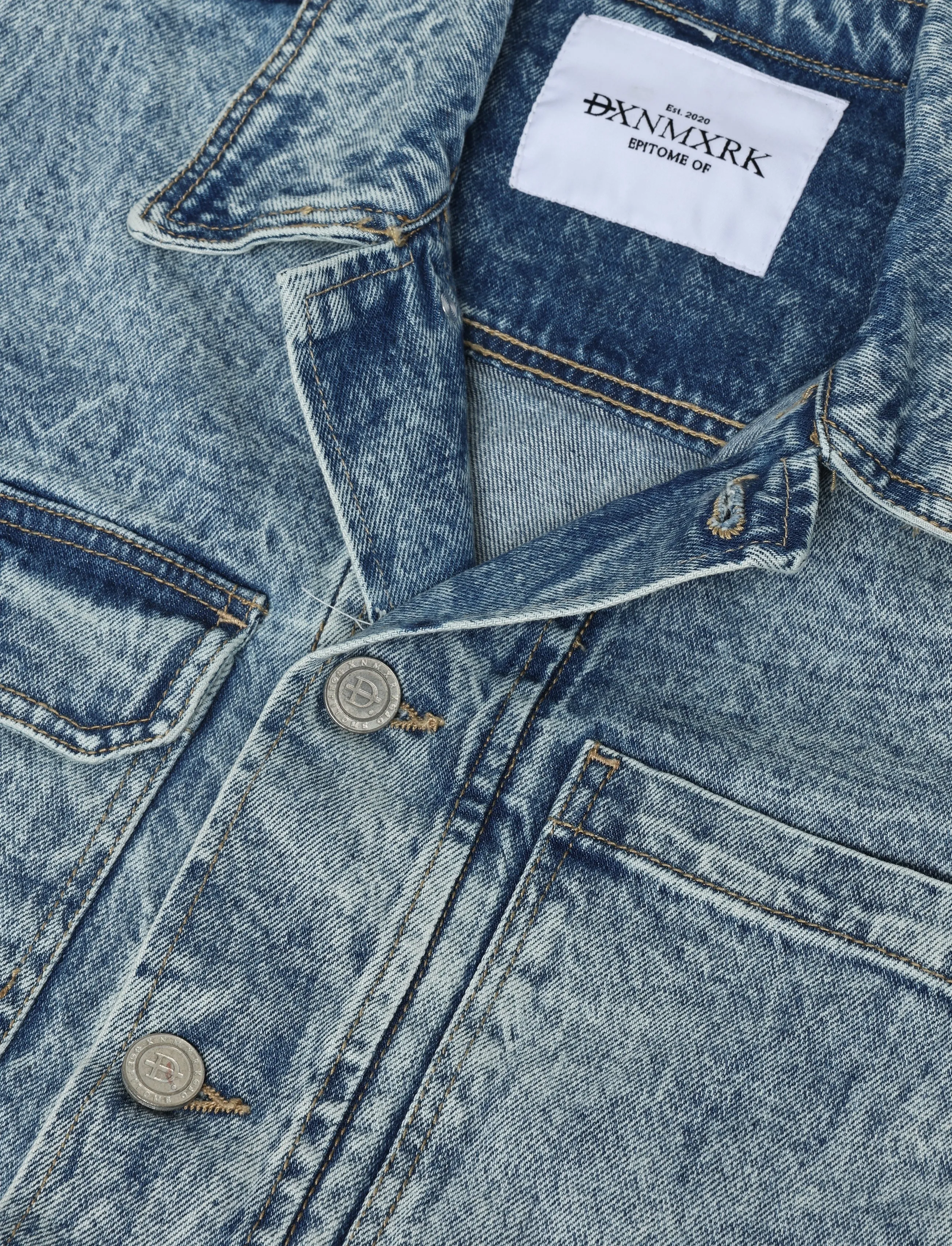 DXNMXRK - Dxfillip - denim jackets - light blue - 2