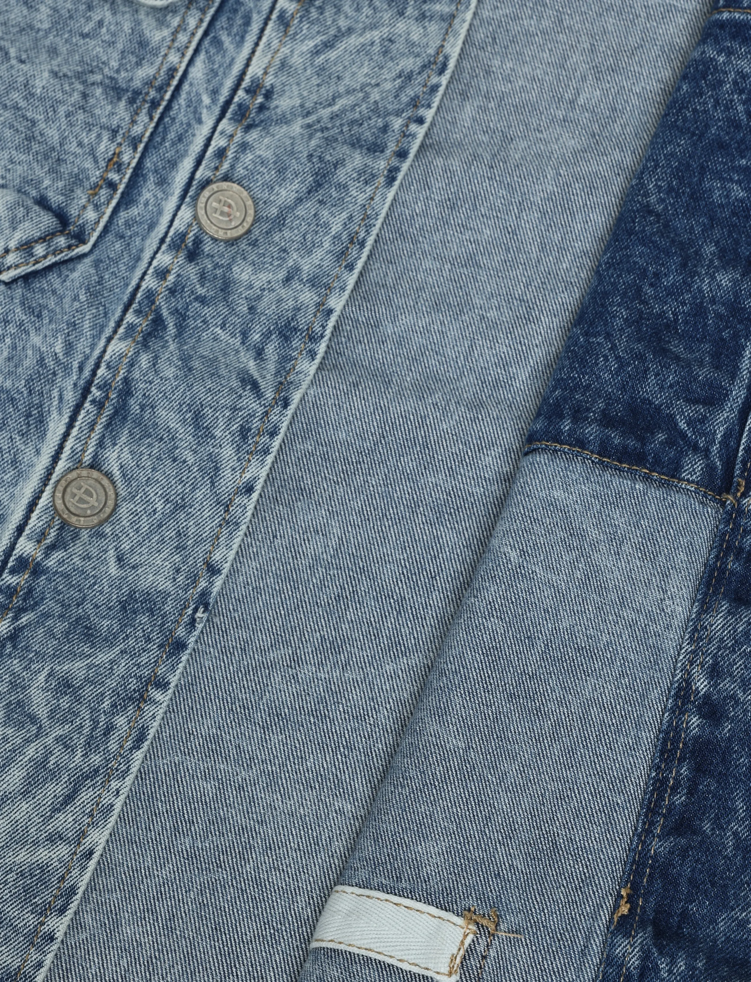 DXNMXRK - Dxfillip - denim jackets - light blue - 4