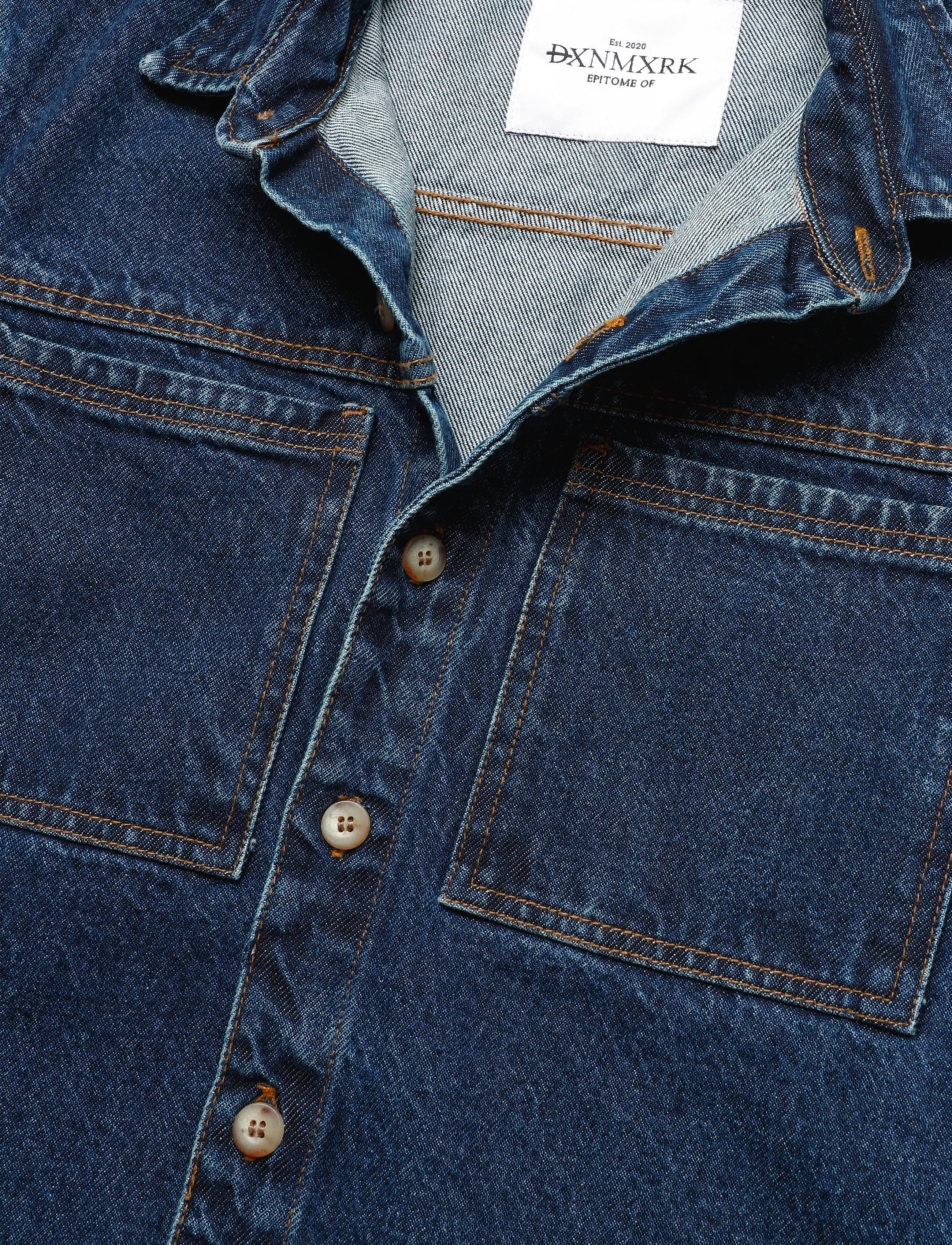 DXNMXRK - DXferdinand - jeansjacken - blue - 4