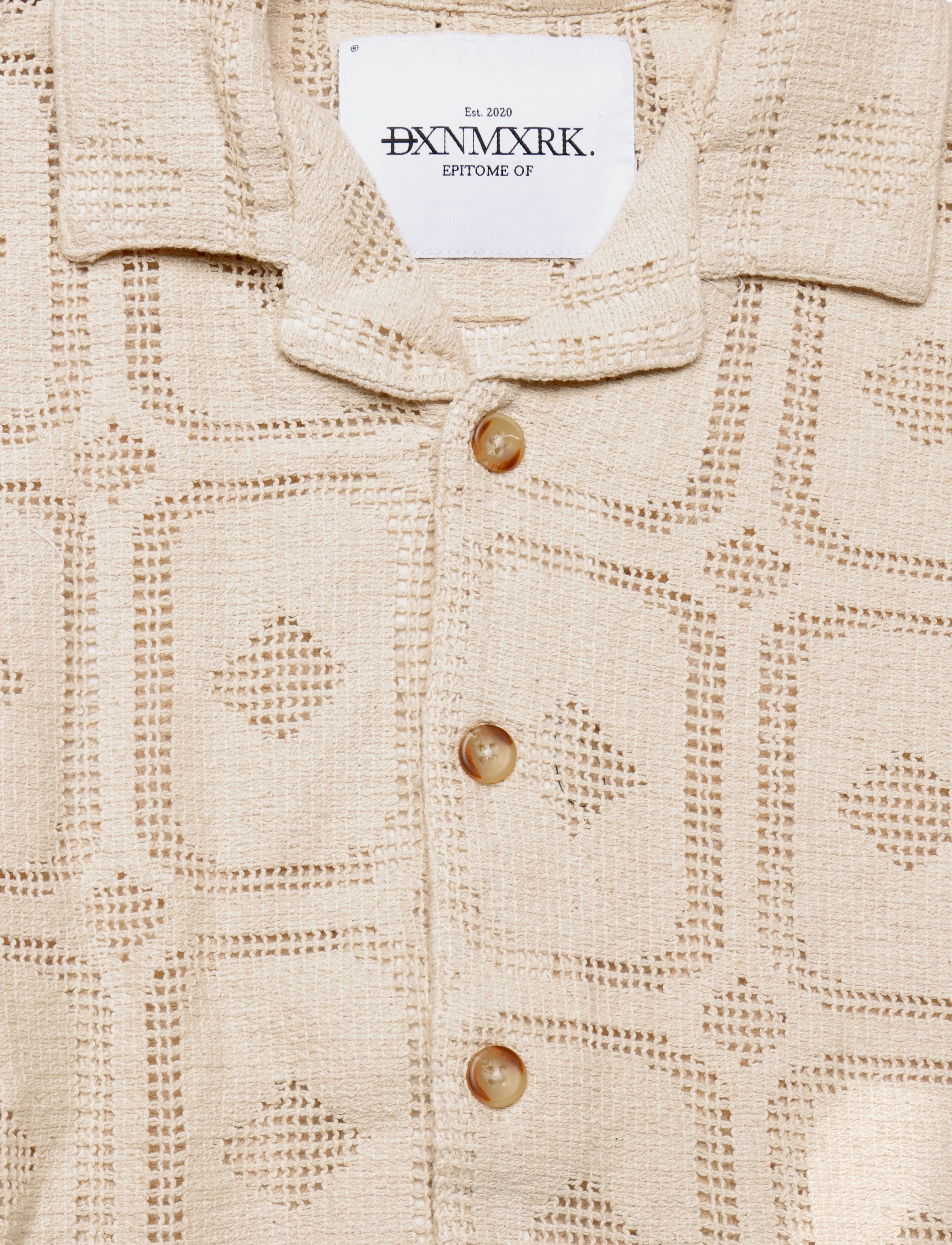 DXNMXRK - DXGorm - gemusterte hemden - off white - 2