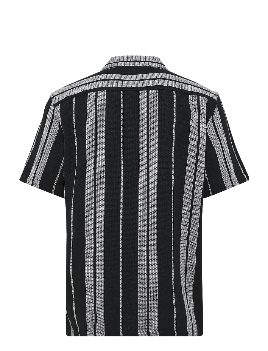 DXNMXRK - DXGunner - randiga skjortor - black - 1