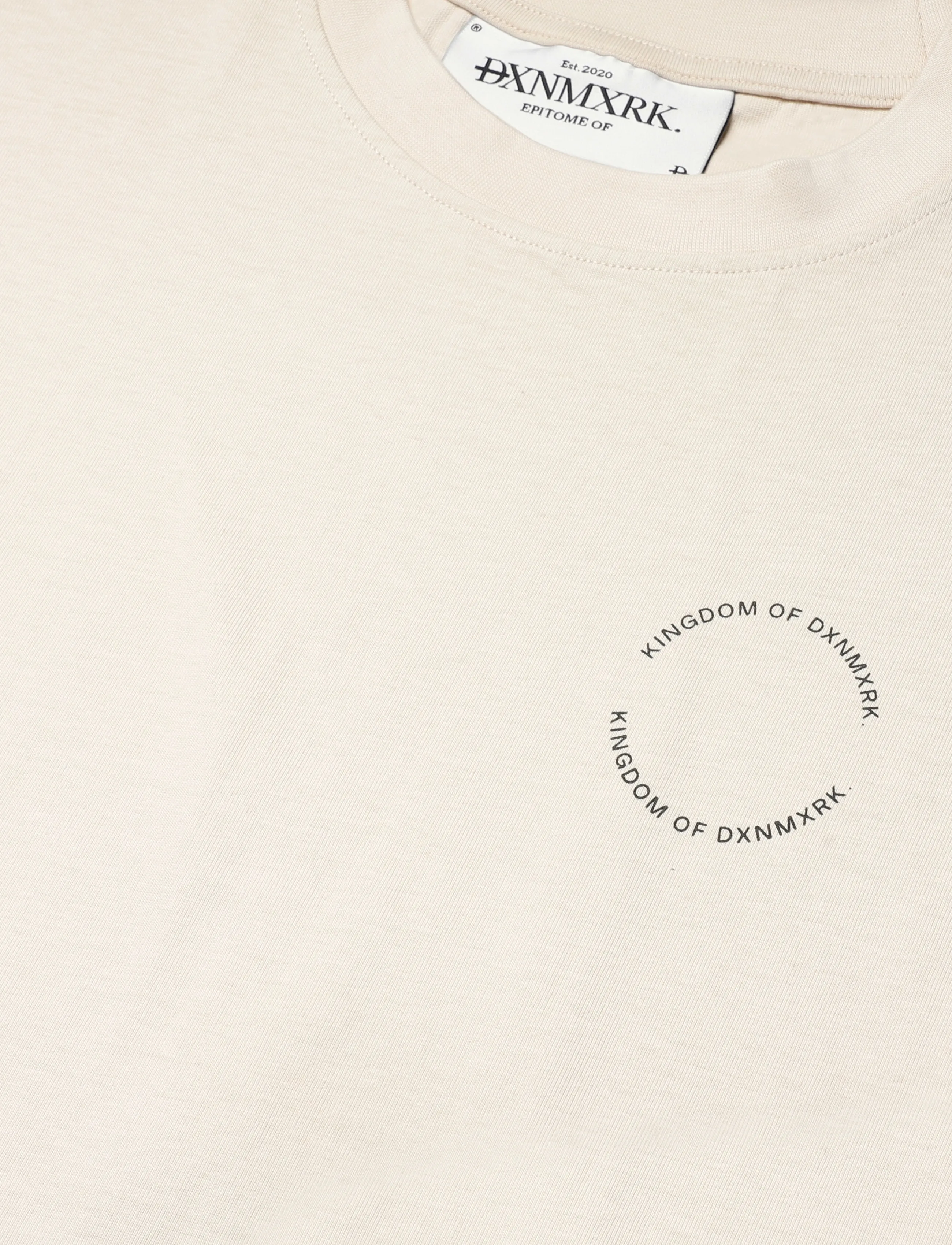 DXNMXRK - DXGabrian - kortärmade t-shirts - beige - 5