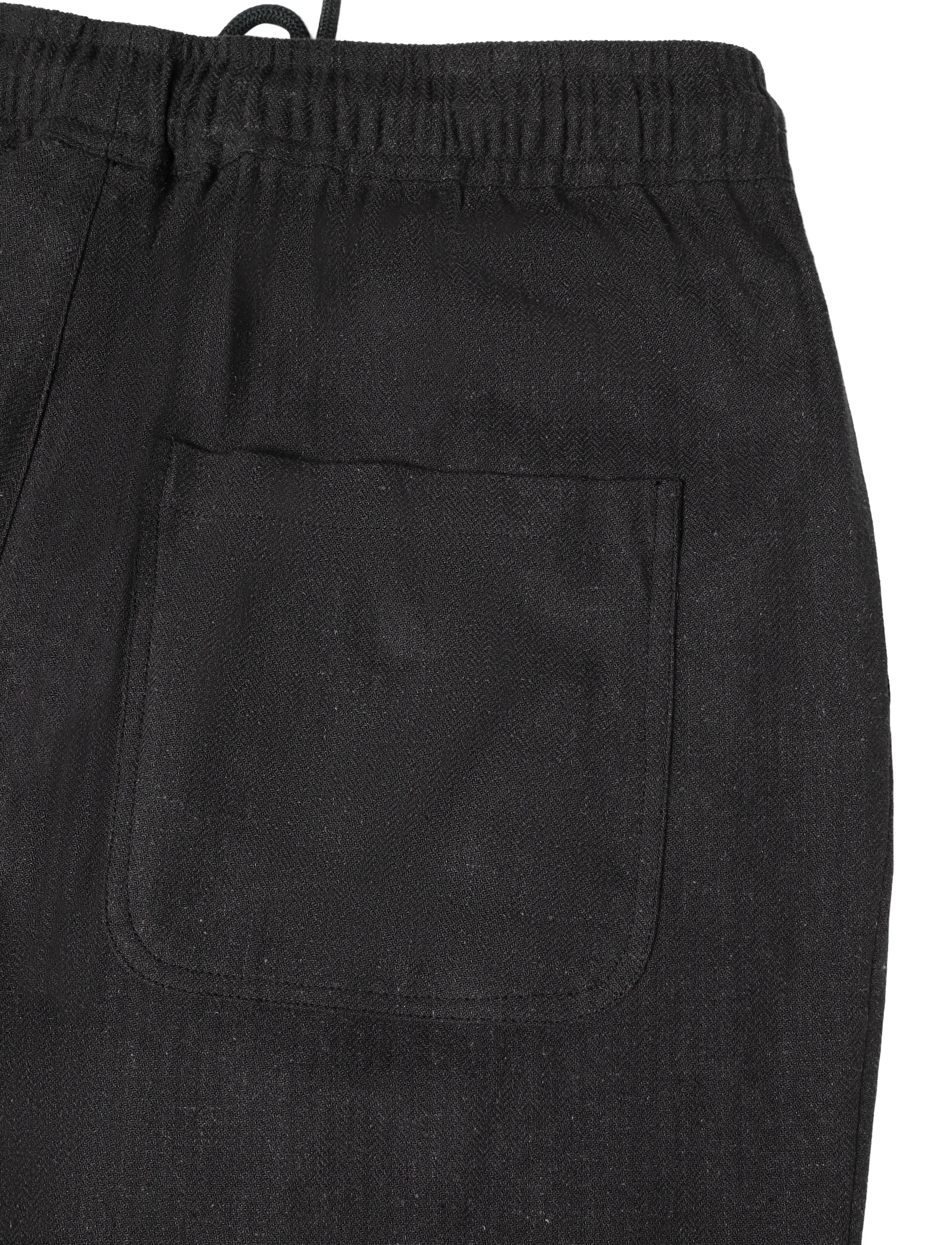 DXNMXRK - DXGaston - linased püksid - black - 2