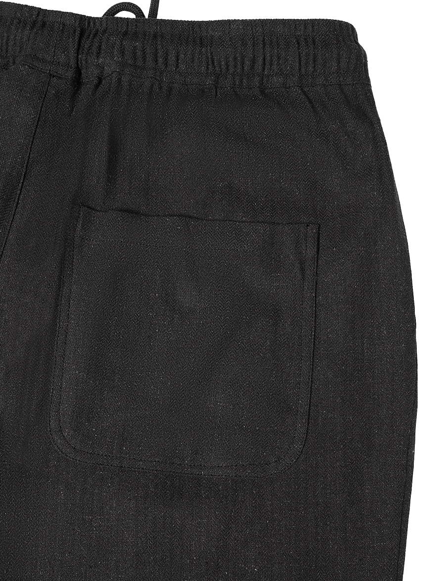 DXNMXRK - DXGaston - linased püksid - black - 2