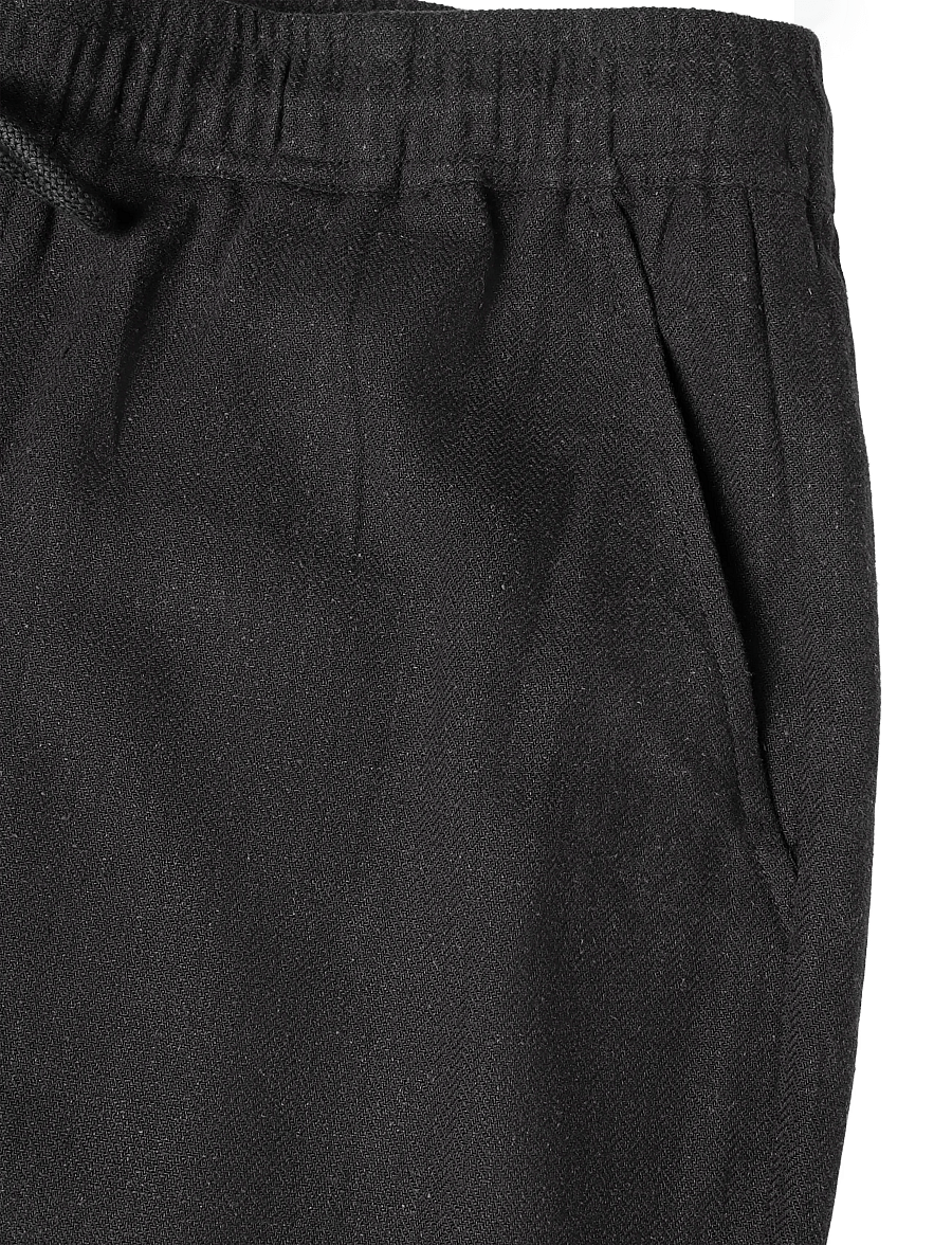 DXNMXRK - DXGaston - linased püksid - black - 3