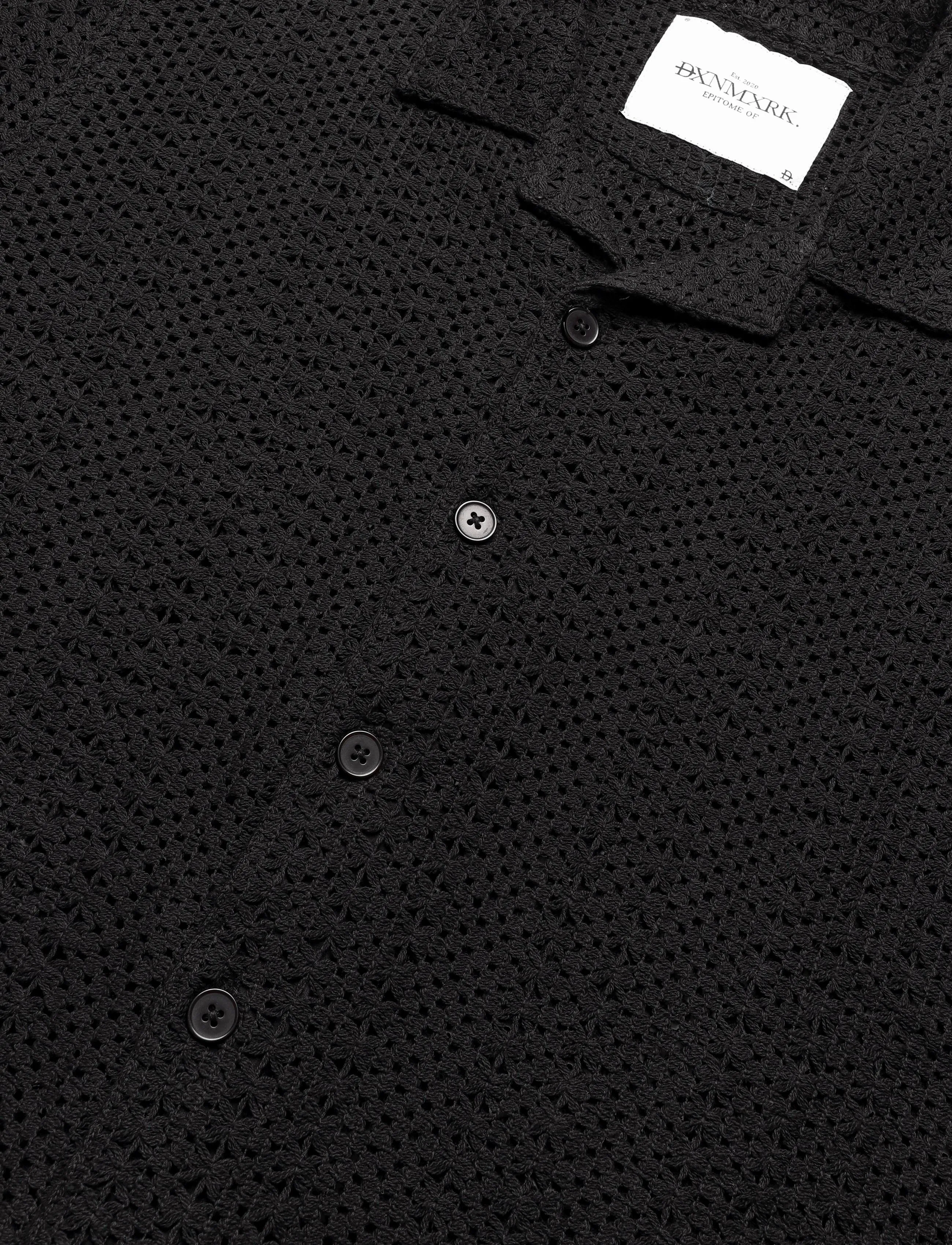 DXNMXRK - DXGalal - casual skjorter - black - 3