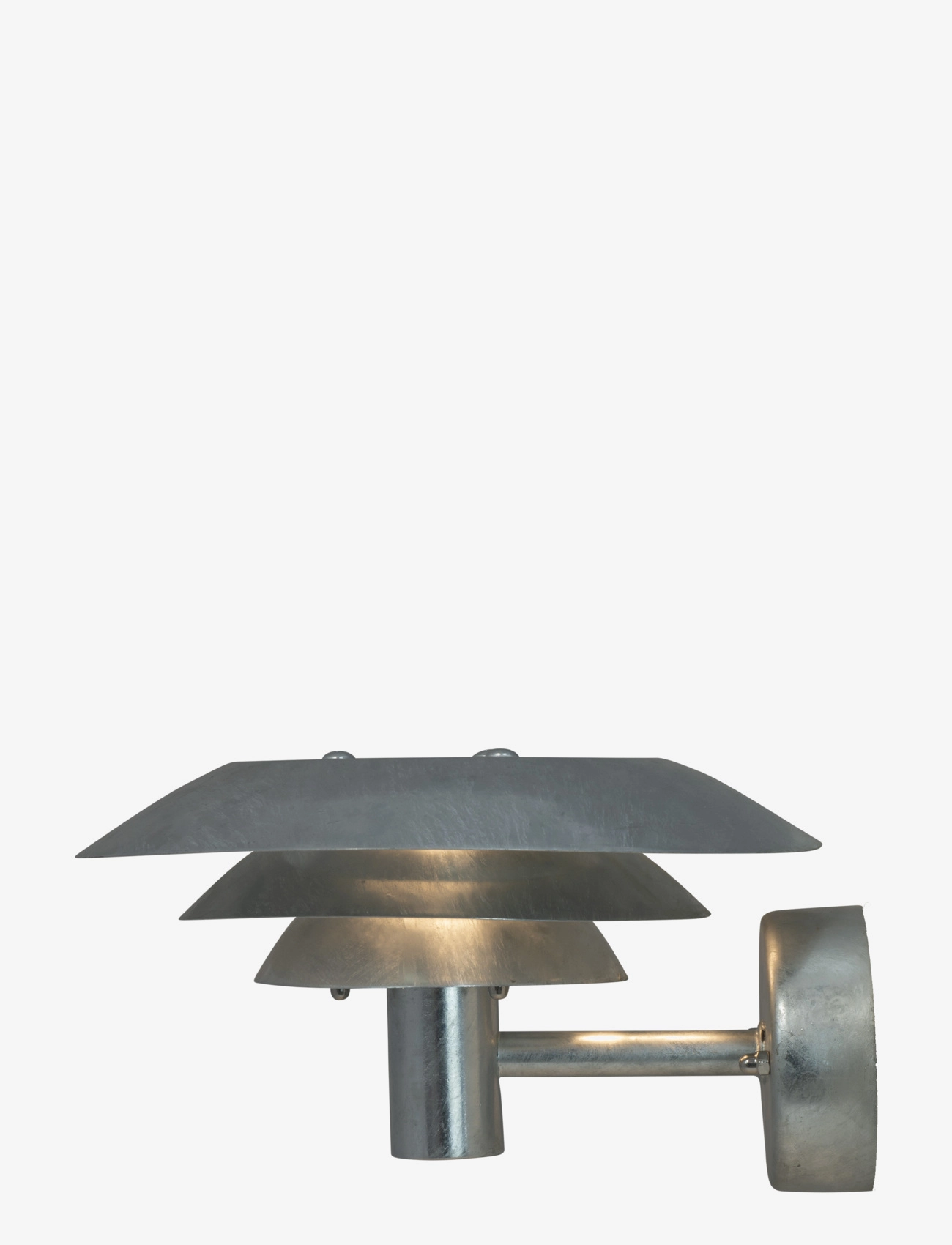 Dyberg Larsen - DL25 wall lamp outdoors - Úti veggljós - galvanized - 2