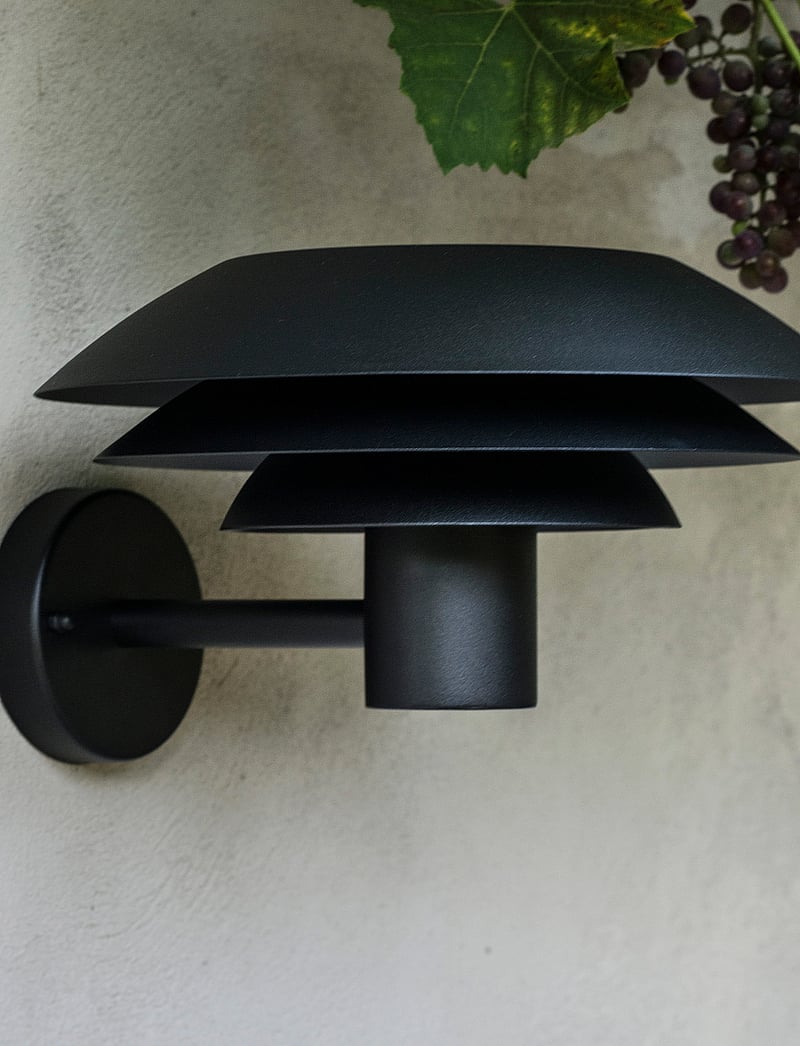 Dyberg Larsen - DL31 OUTDOOR Wall Lamp - seinalambid - black - 2