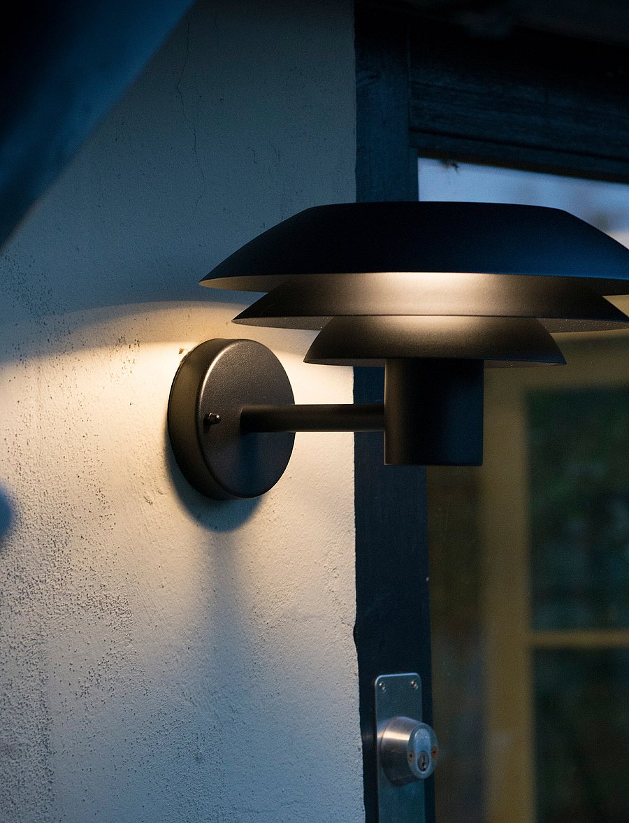 Dyberg Larsen - DL31 OUTDOOR Wall Lamp - nach preis einkaufen - black - 3