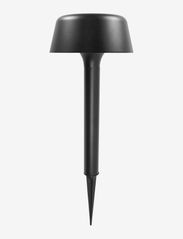 Dyberg Larsen - Valencia Solar lampe på spyd D19,5 udendørs - havelamper - black - 1
