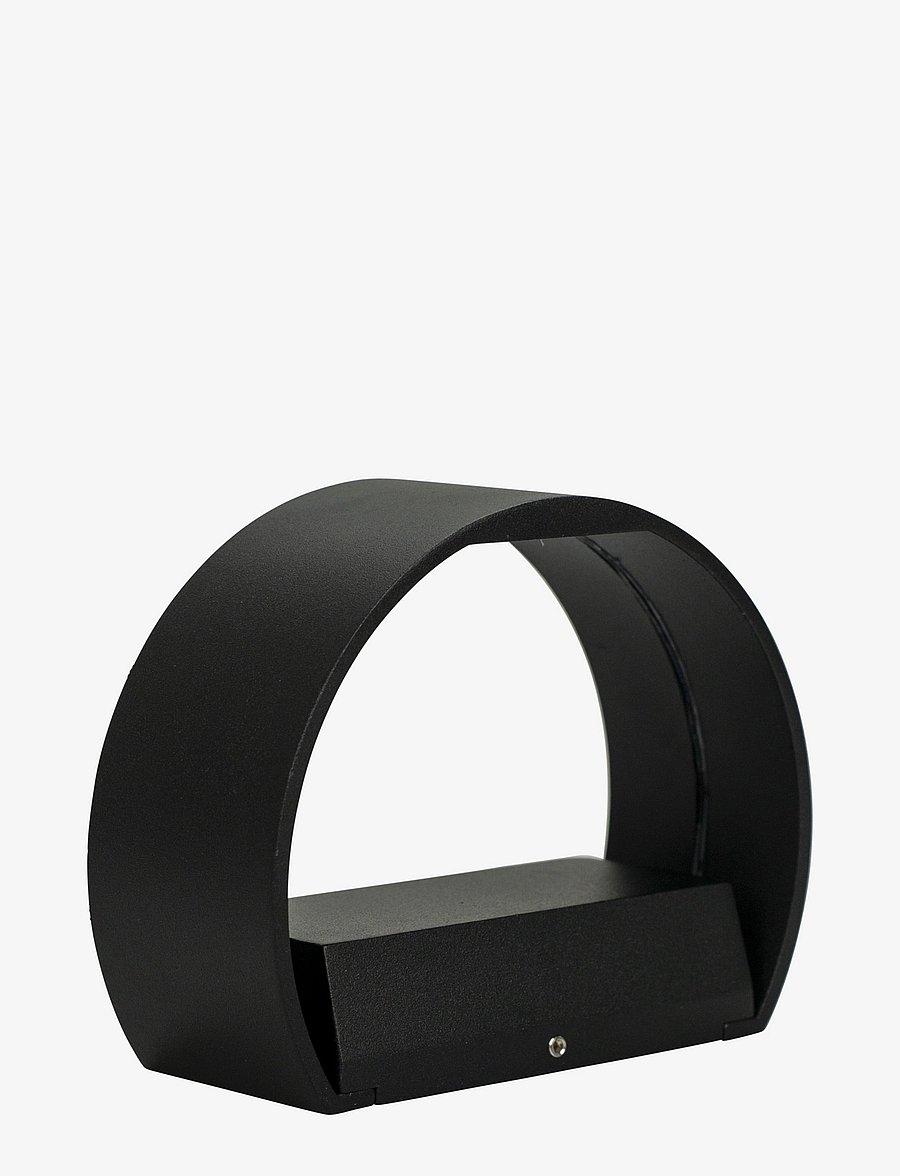 Dyberg Larsen - Circle Wall lamp - välisseinavalgustid - black - 3