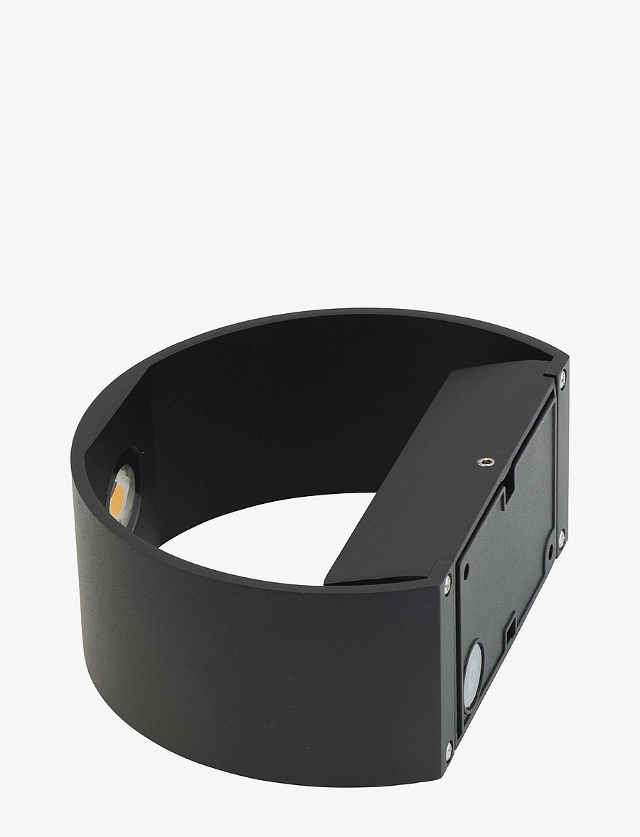 Dyberg Larsen - Circle Wall lamp - välisseinavalgustid - black - 4