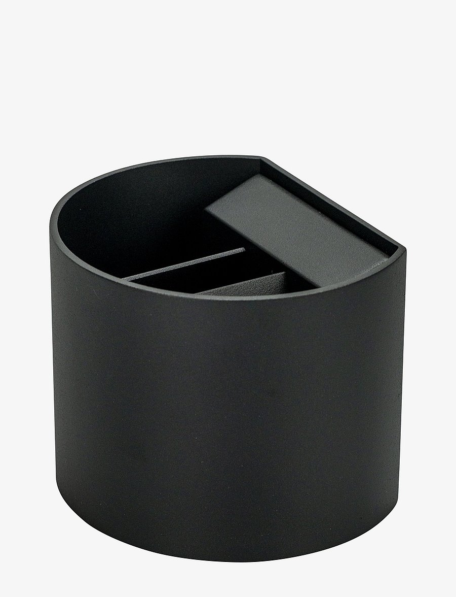 Dyberg Larsen - Mars Wall lamp - außenwandleuchten - black - 0