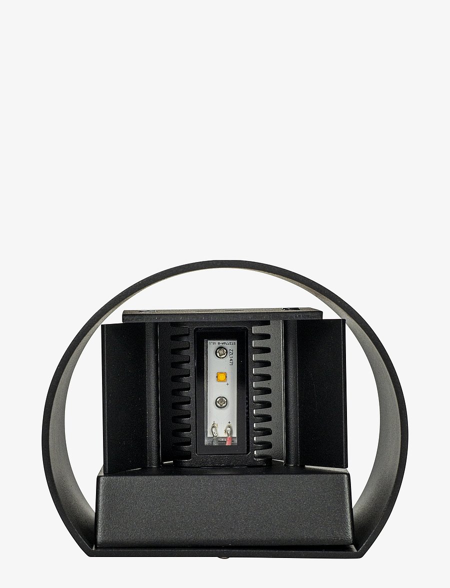 Dyberg Larsen - Mars Wall lamp - außenwandleuchten - black - 1