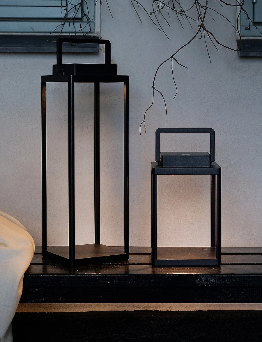 Dyberg Larsen - Lucca Lantern - laternad - black - 4