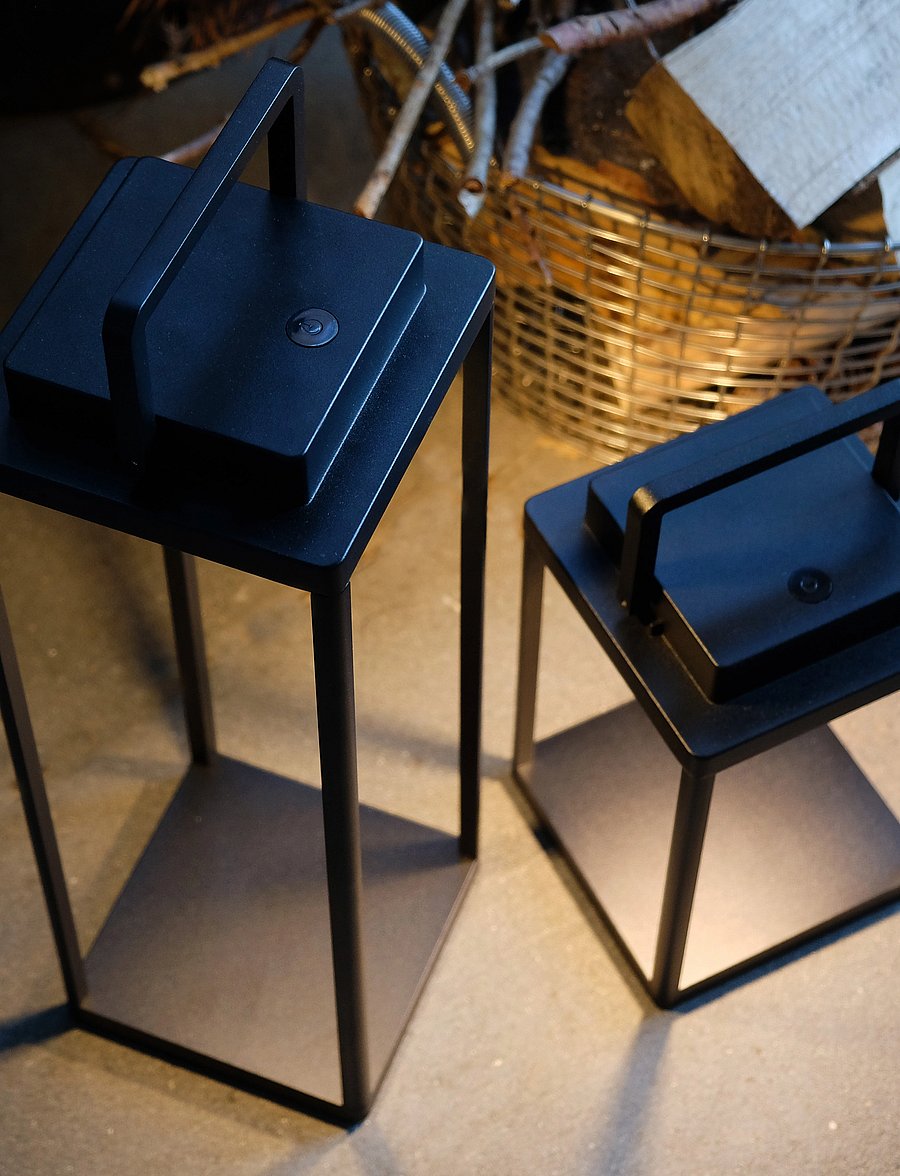 Dyberg Larsen - Lucca Lantern - laternad - black - 5