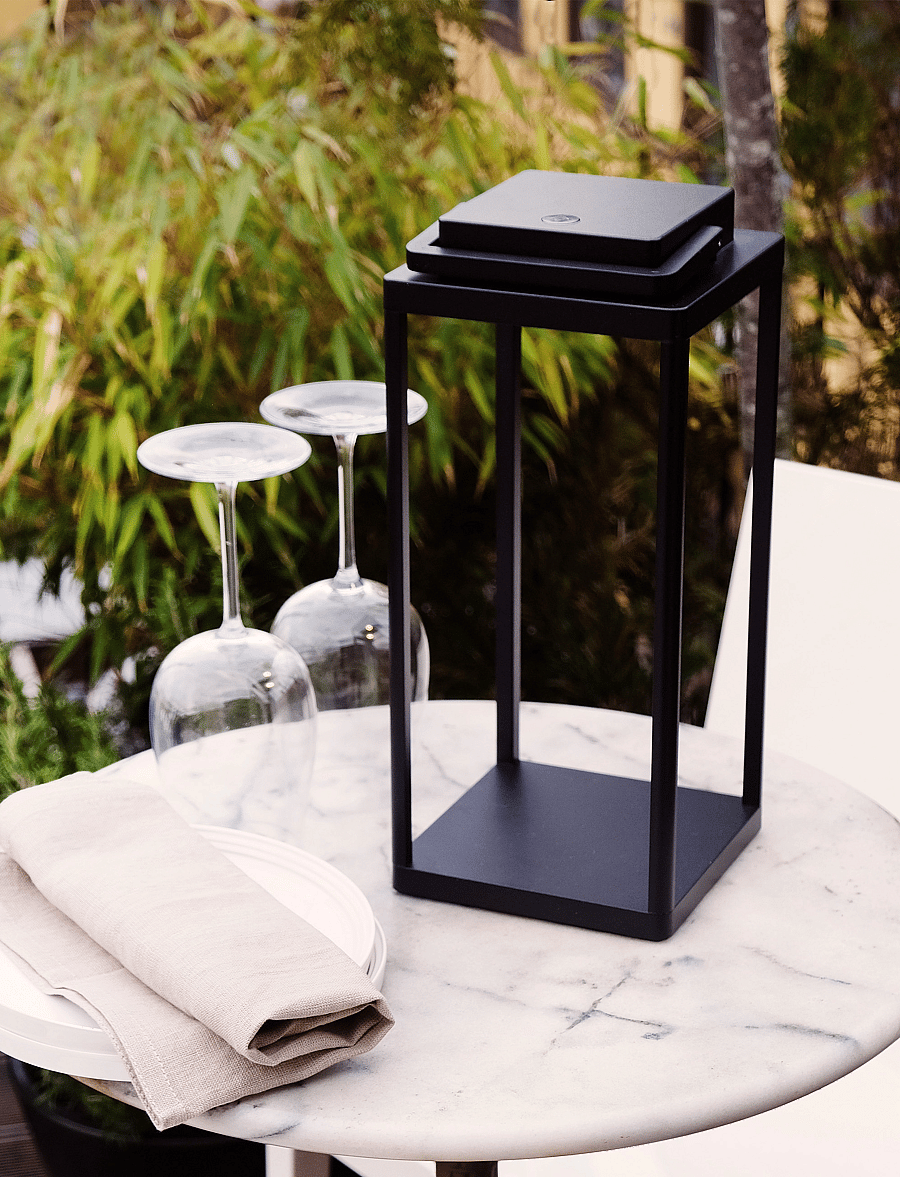 Dyberg Larsen - Lucca Lantern - laternen - black - 0