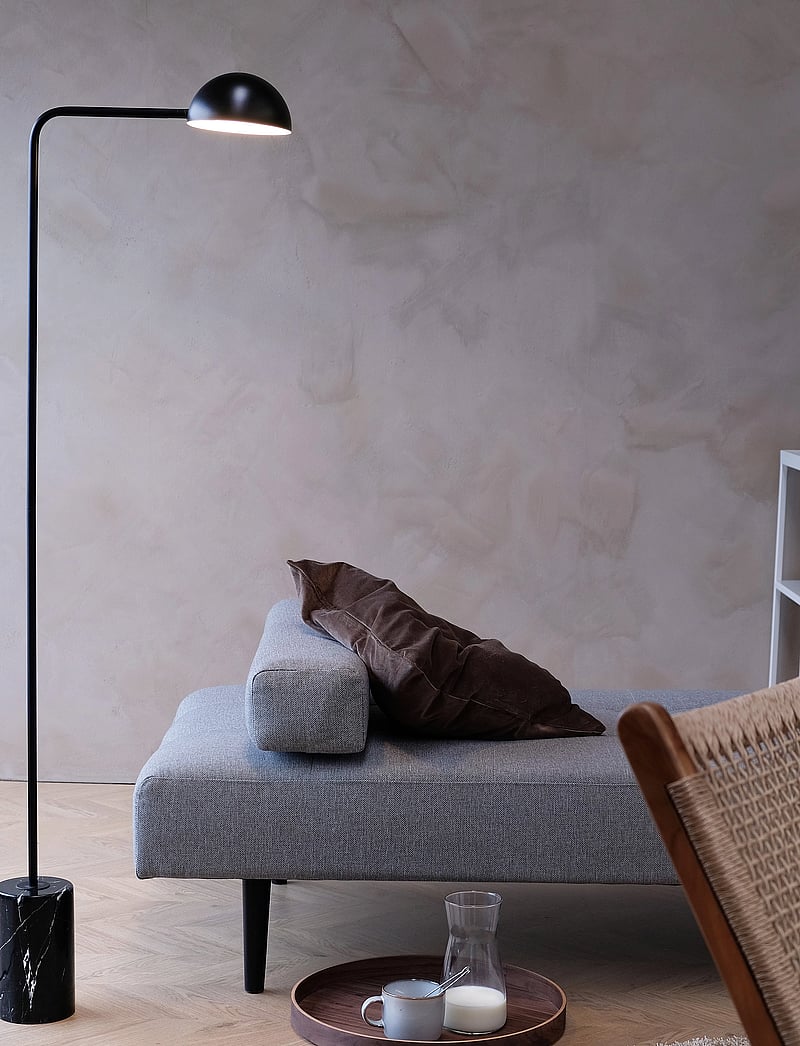 Dyberg Larsen - Marble Floor Lamp - põrandalambid - black - 5