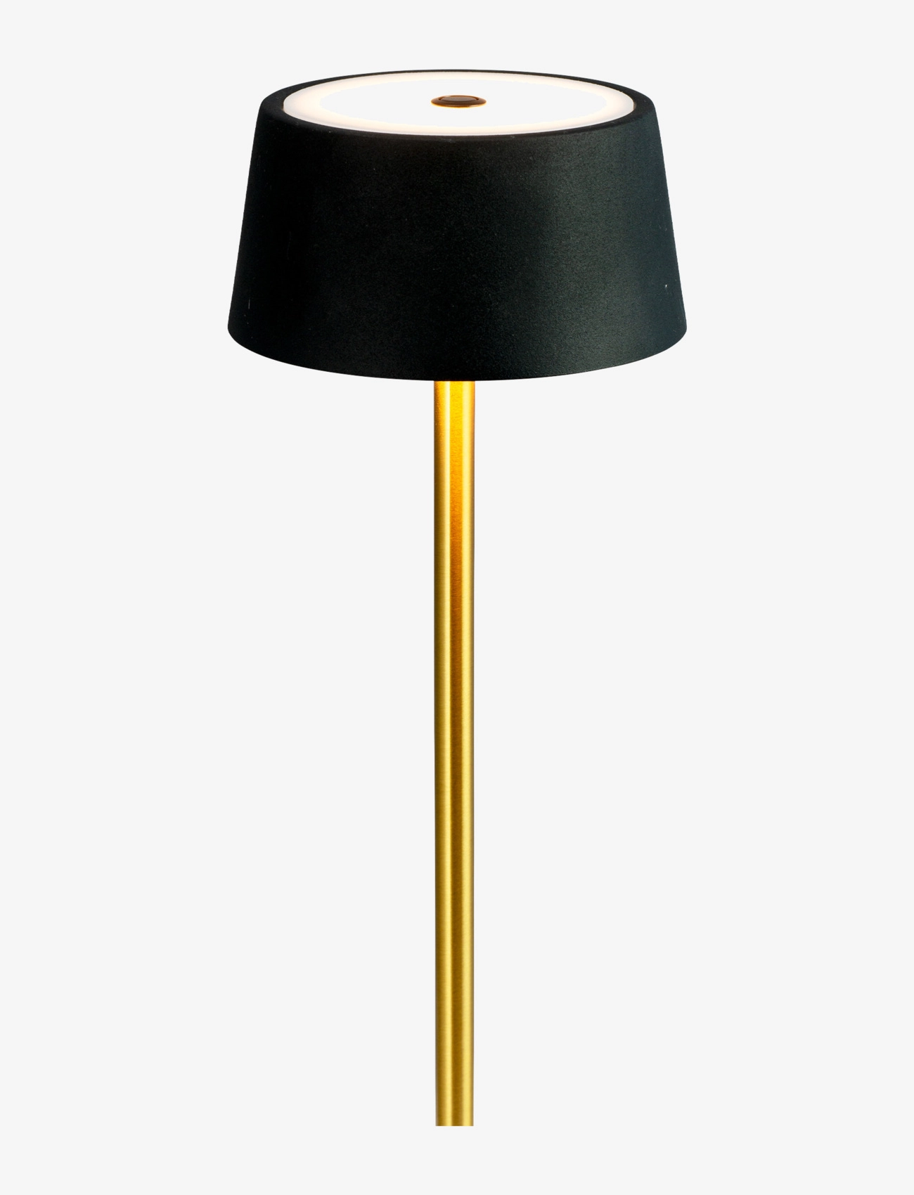 Dyberg Larsen - Yoyo Table lamp Rechargeable LED - kaasaskantavad lambid - black/ brass - 4