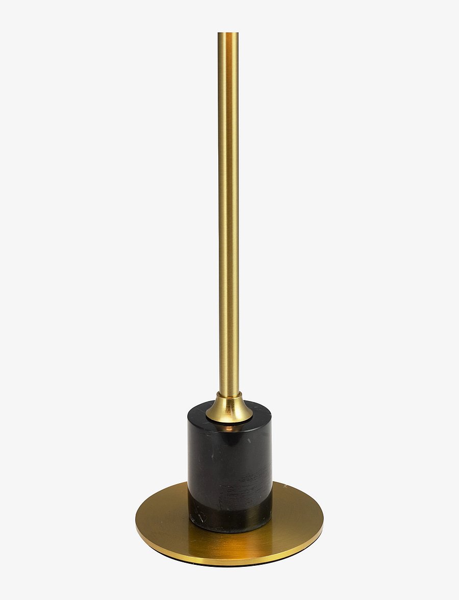 Dyberg Larsen - Yoyo Table lamp Rechargeable LED - schreibtisch- & tischlampen - black/ brass - 5