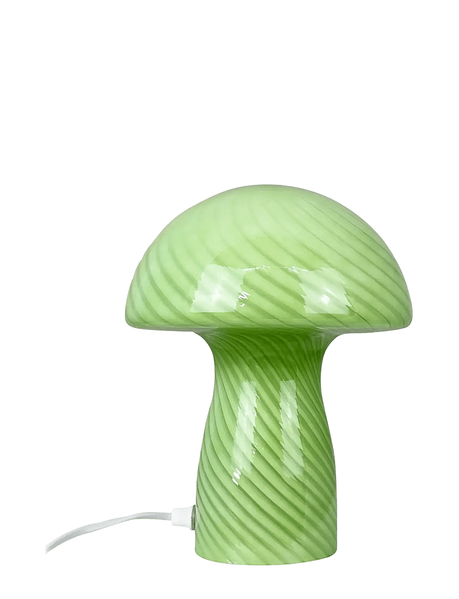 Dyberg Larsen - Jenny Mushroom Lamp - schreibtisch- & tischlampen - green - 1