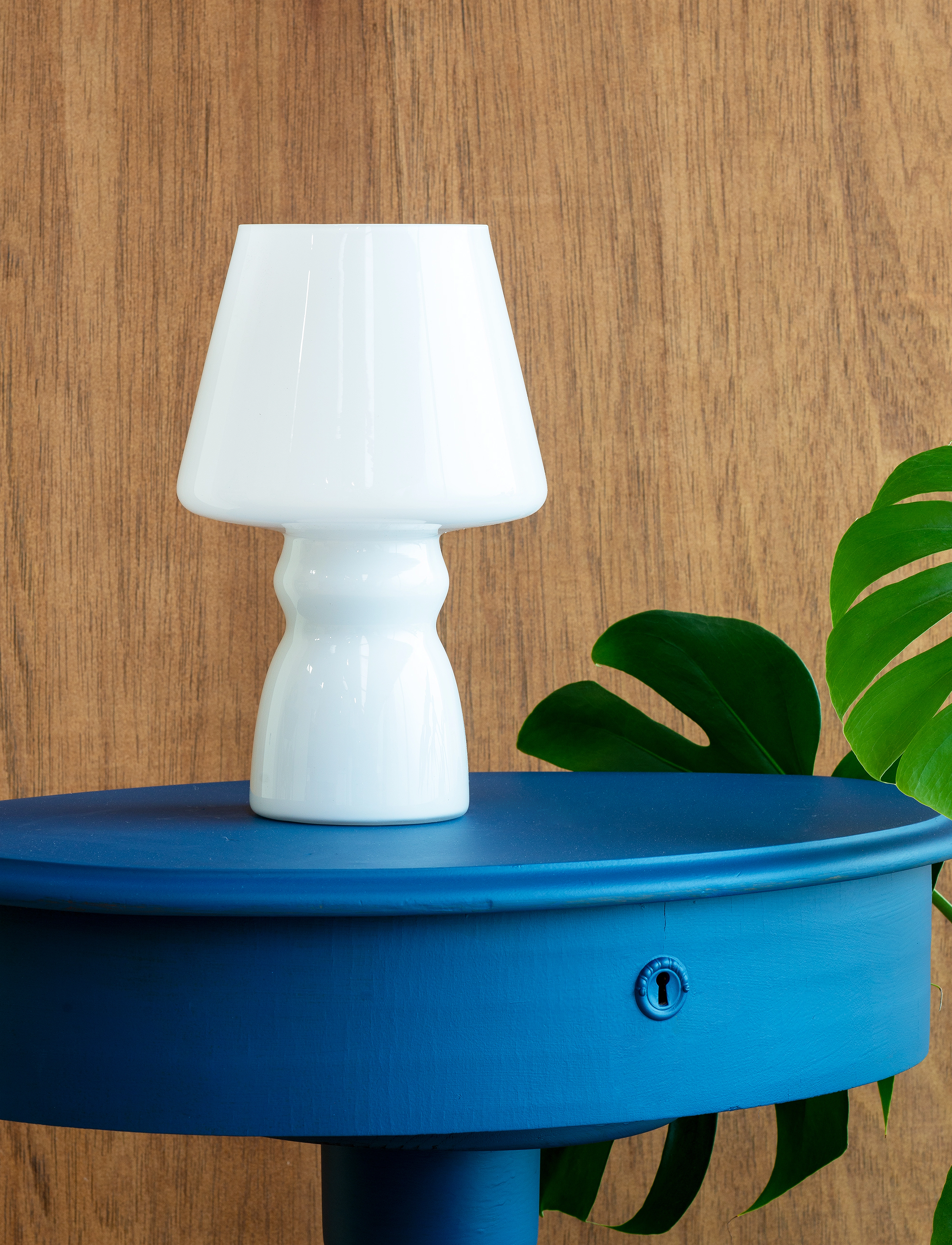 Dyberg Larsen Moos, H23 cm, Lamps, Weiß - Table Homeware