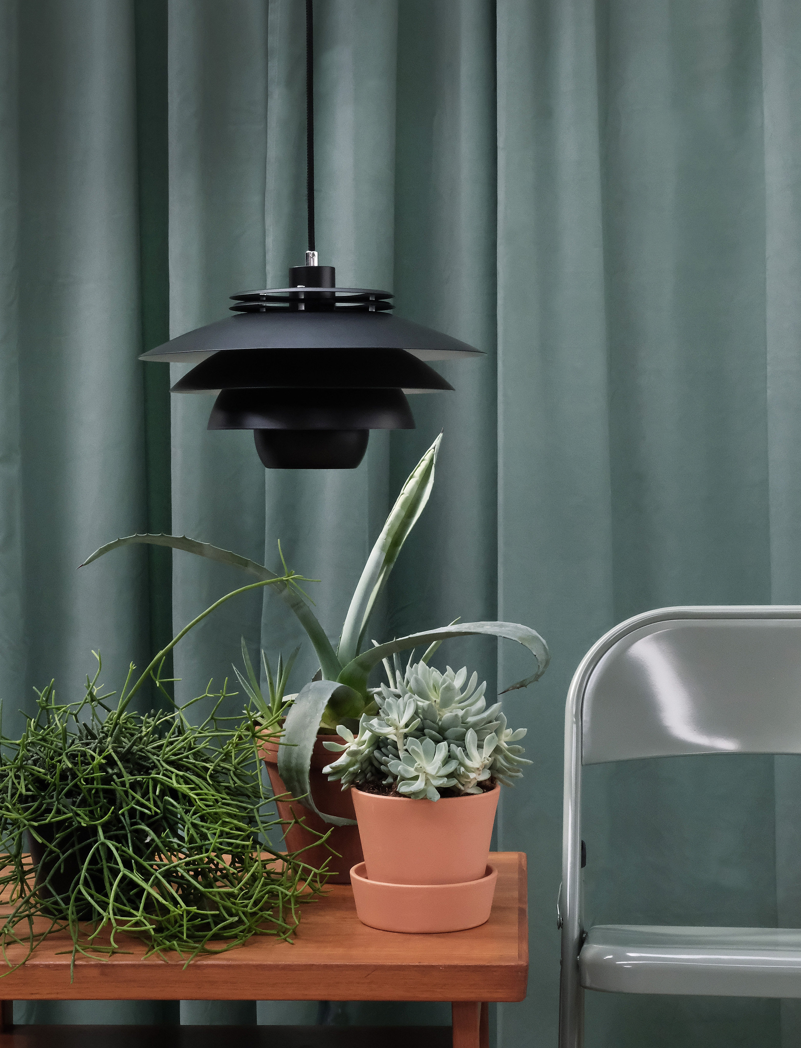 Dyberg Larsen Ejka Pendel, H20 cm, Ceiling Lamps, Schwarz - Pendant Homeware