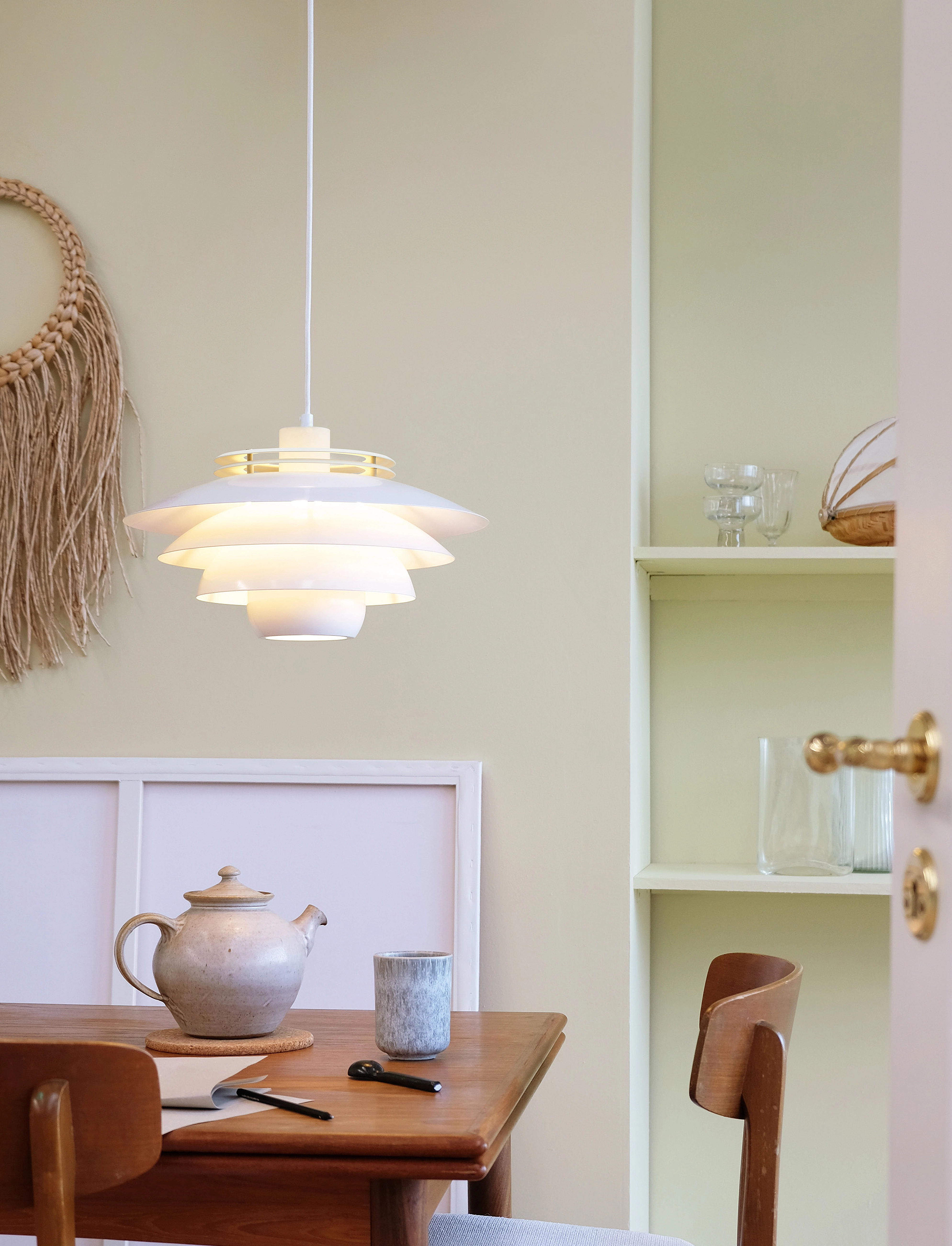 Dyberg Larsen - EJKA Pendant  White - hangandi loftljós - white - 5