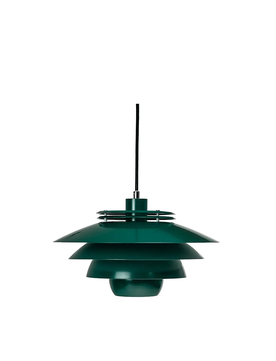 Dyberg Larsen - Ejka mørkegrøn pendel - piekaramās lampas - dark green - 1