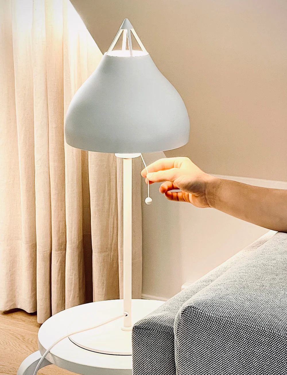 Dyberg Larsen - PYRA Tablelamp - schreibtisch- & tischlampen - white - 5