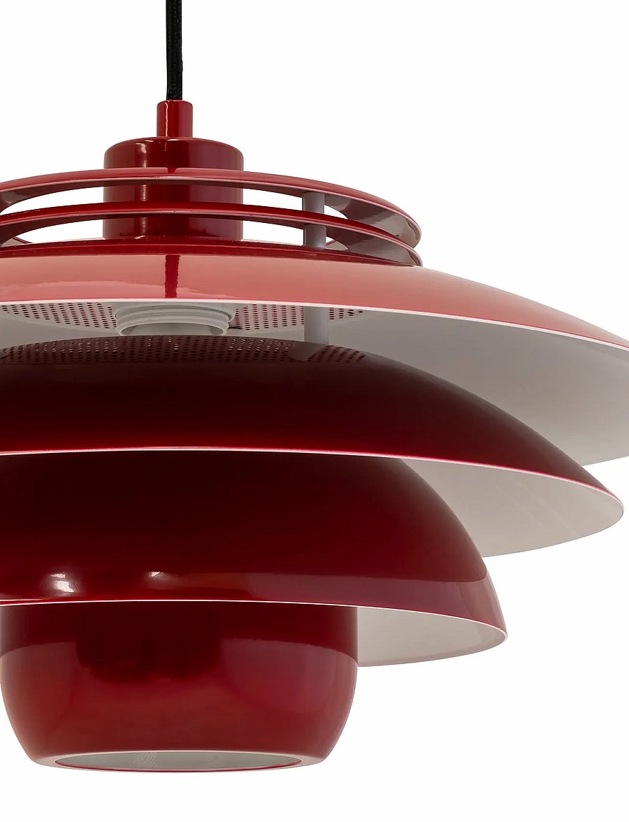 Dyberg Larsen - Ejka dark red pendel - piekaramās lampas - dark red - 4