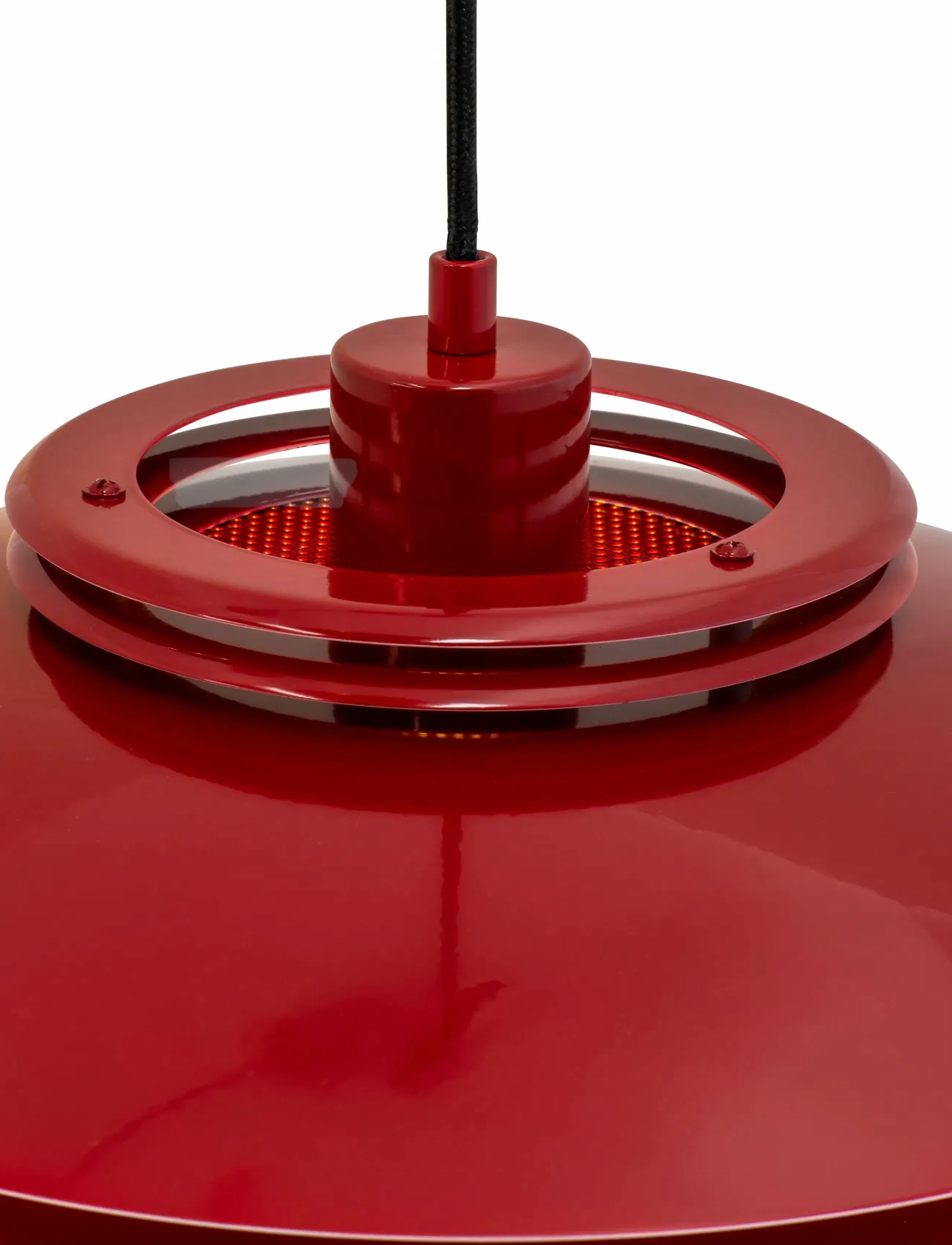Dyberg Larsen - Ejka dark red pendel - rippvalgustid - dark red - 5