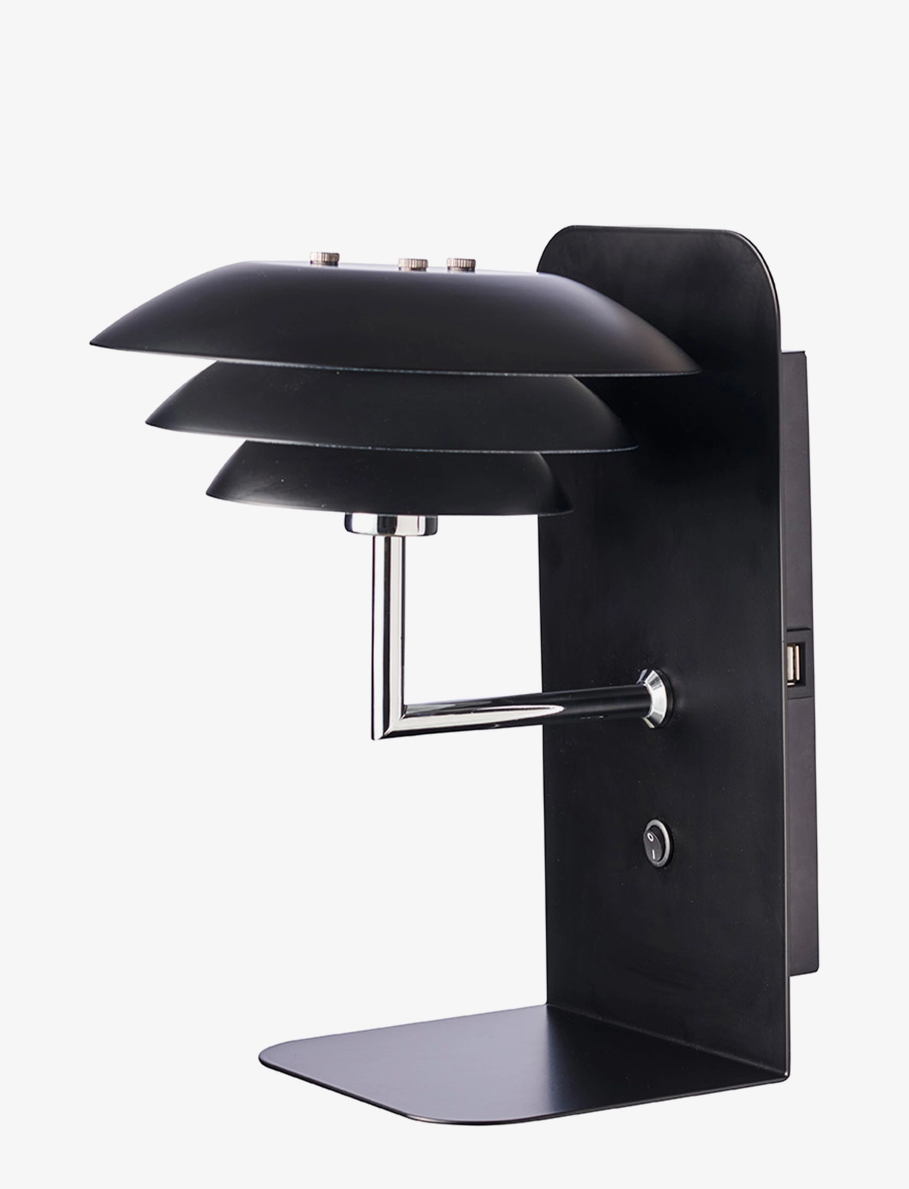DYBERG LARSEN Dl20 Usb -Hylde Matt Sort Schwarz - Ø 20 CM - Unisex