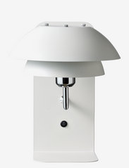 Parma væg lampe m/usb - WHITE WITH CHROME