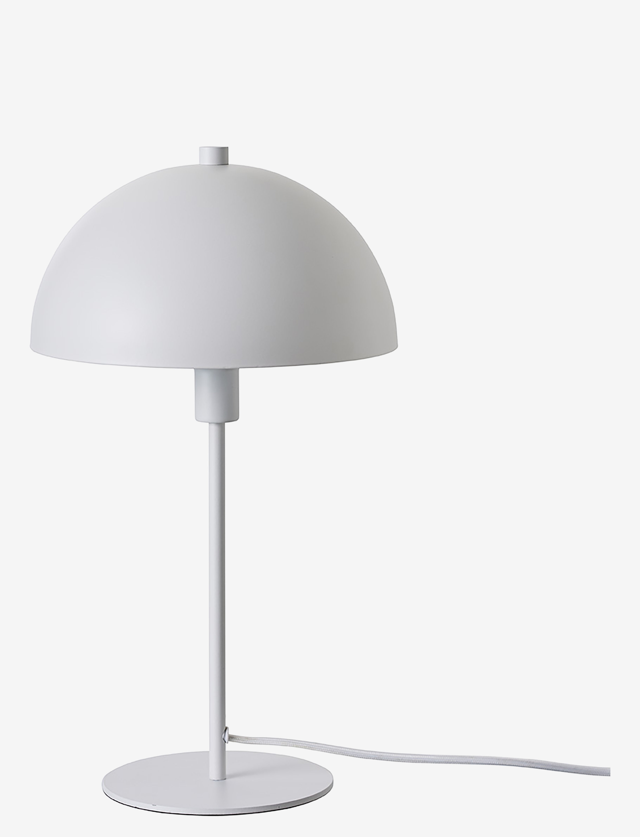 Dyberg Larsen Stockholm Bordlampe Medium Matt Hvid, Bordlampe, Hvid, Str: H43CM