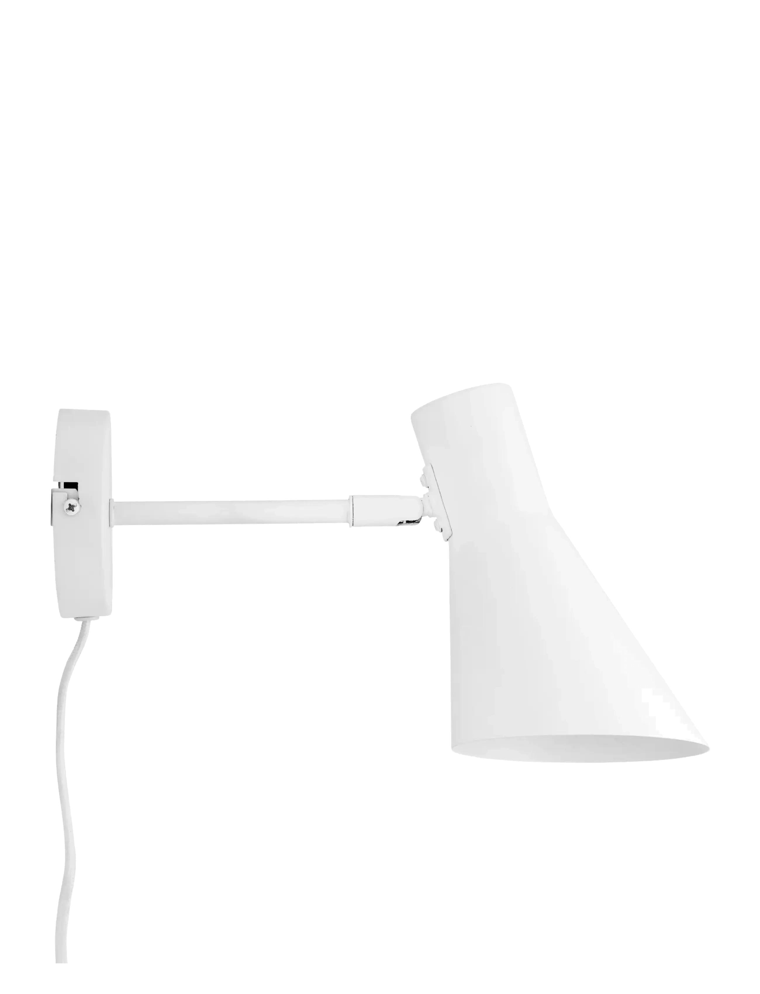 Dyberg Larsen DL12 hvid væglampe - Visa allt - WHITE / white