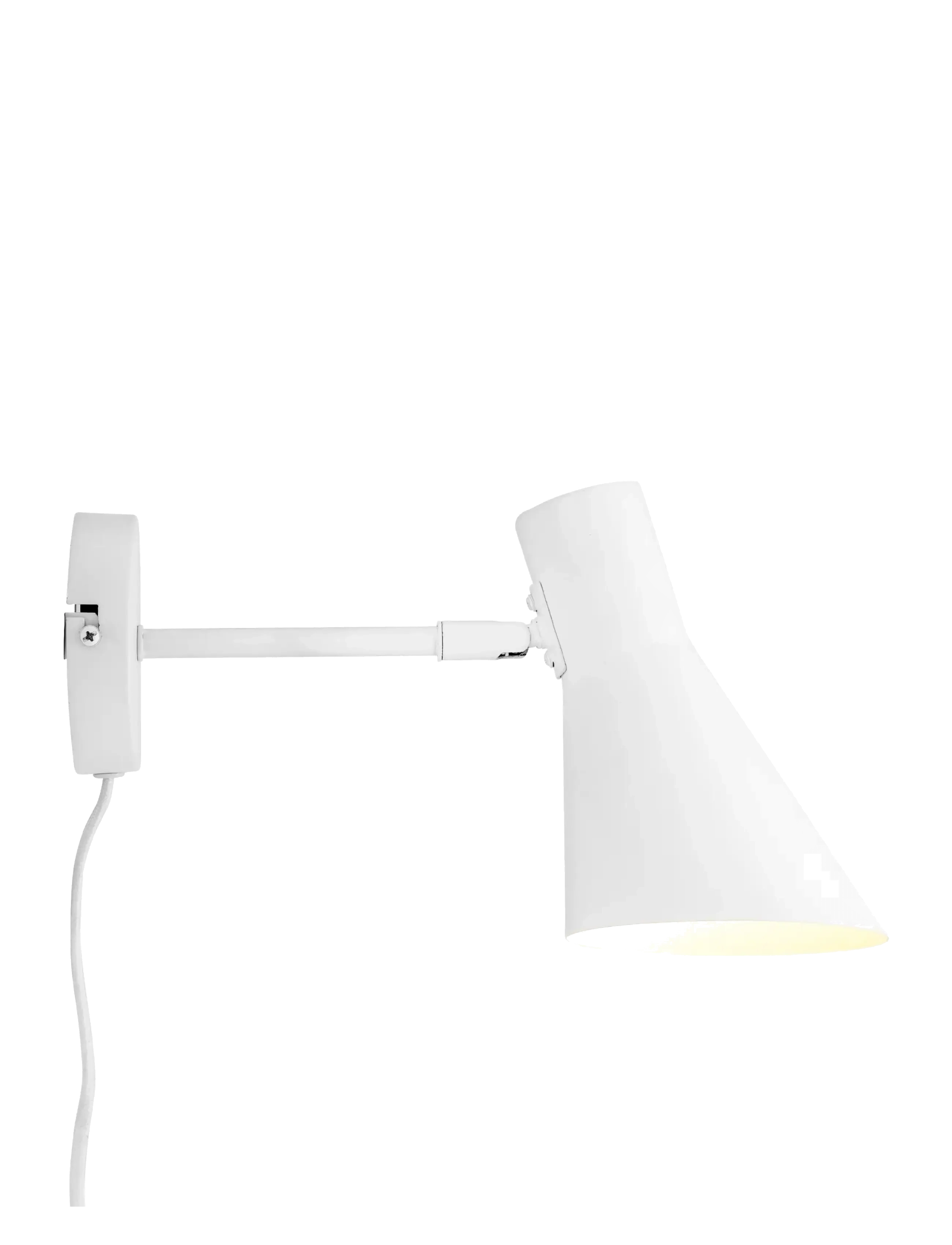 Dyberg Larsen - DL12 hvid væglampe - white - 1