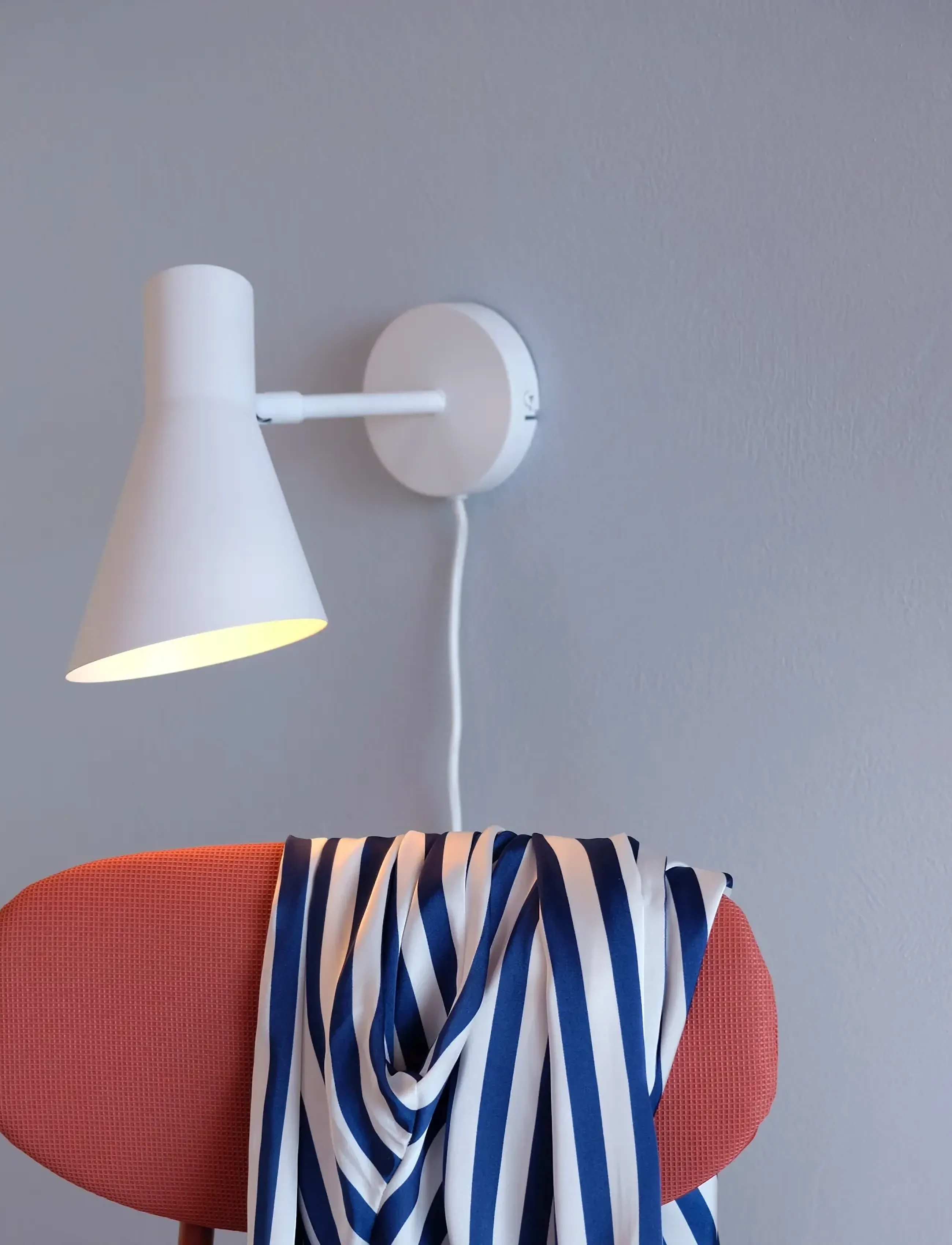 Dyberg Larsen - DL12 hvid væglampe - white - 5