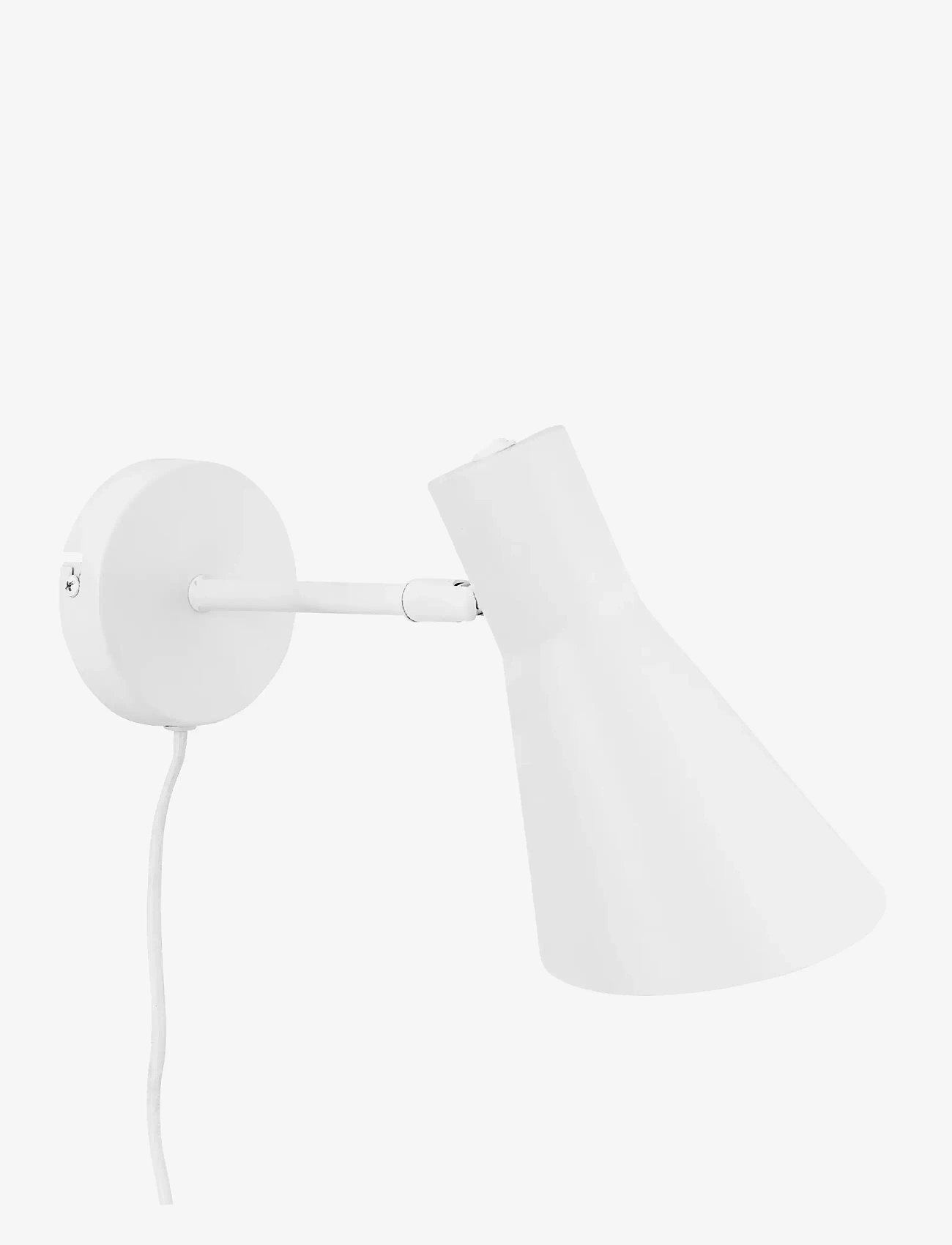 Dyberg Larsen - DL12 hvid væglampe - white - 2