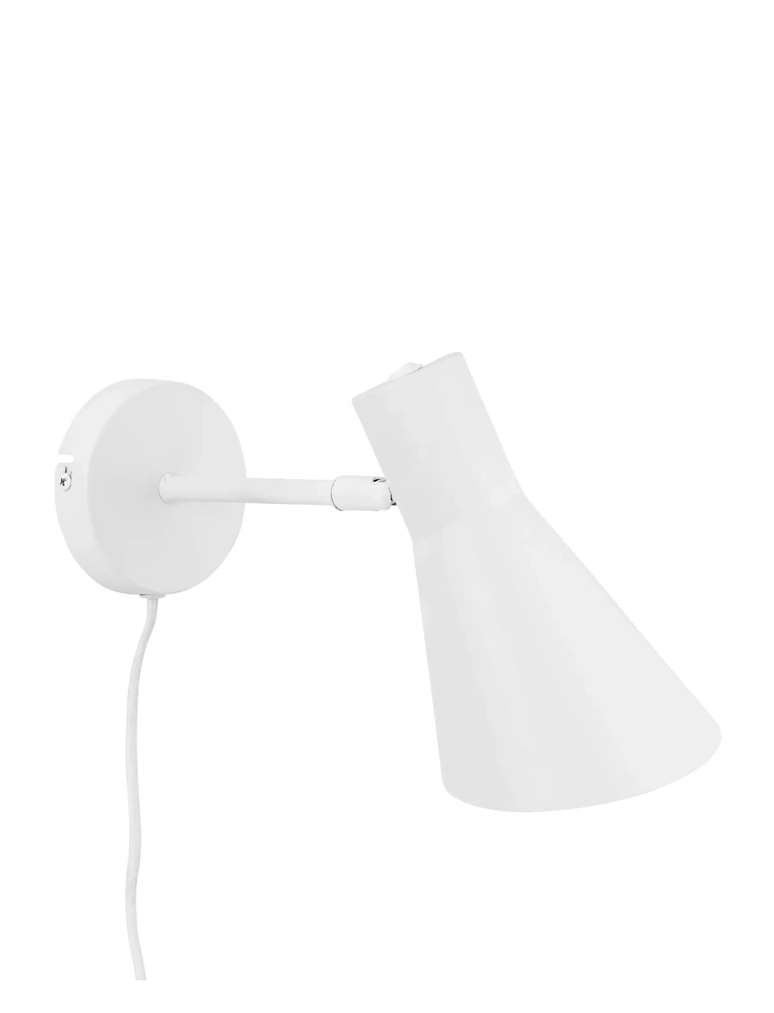 Dyberg Larsen - DL12 hvid væglampe - white - 2