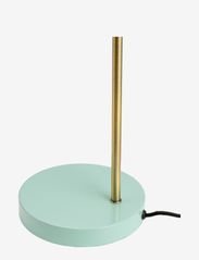 Dyberg Larsen - Ocean Table Lamp Curry/Brass/Turquoise - schreibtisch- & tischlampen - curry/brass/turquoise - 3