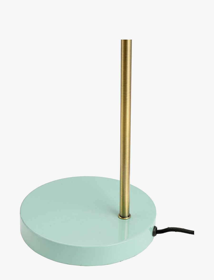 Dyberg Larsen - Ocean Table Lamp Curry/Brass/Turquoise - schreibtisch- & tischlampen - curry/brass/turquoise - 4