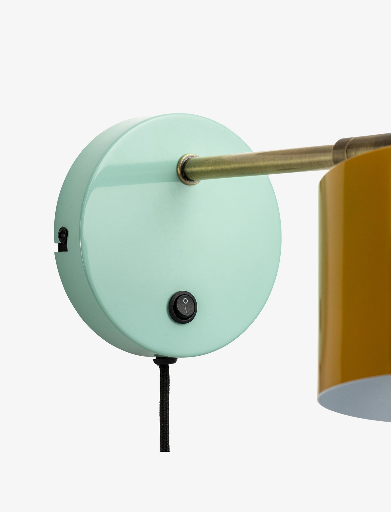 Dyberg Larsen - Ocean karry/ messing/ turkis væglampe - wandleuchten - curry/ brass/ turquoise - 4