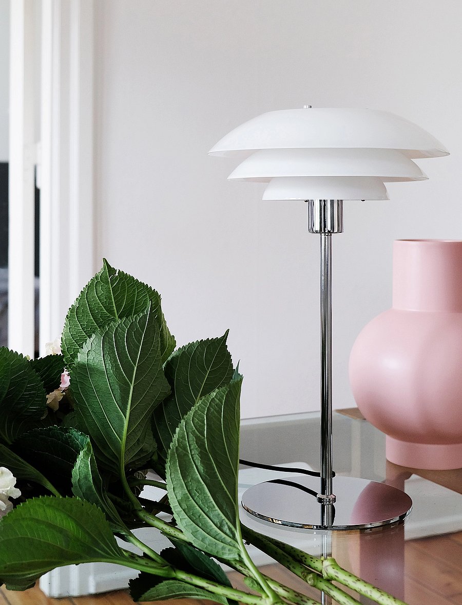 Dyberg Larsen - DL31 Opal Table Lamp - laualambid - white - 0