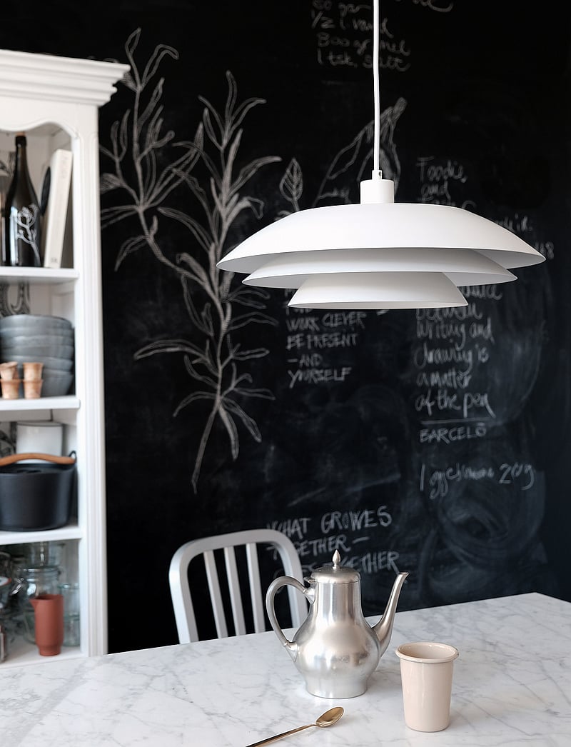 Dyberg Larsen - DL45 Pendant Matt - pendellampen - white - 0
